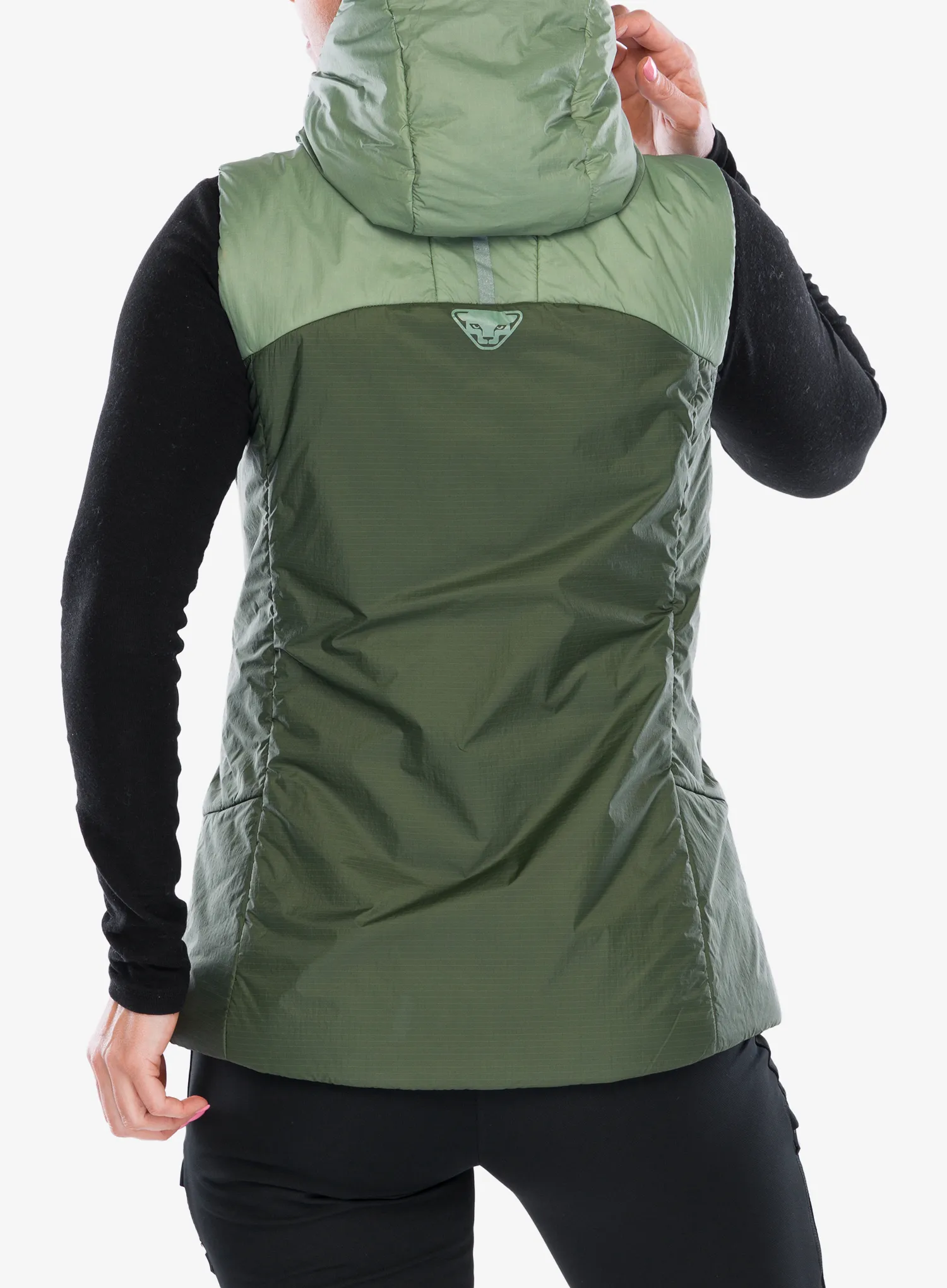 Дамски елек Dynafit Radical Prl Hooded Vest - sage