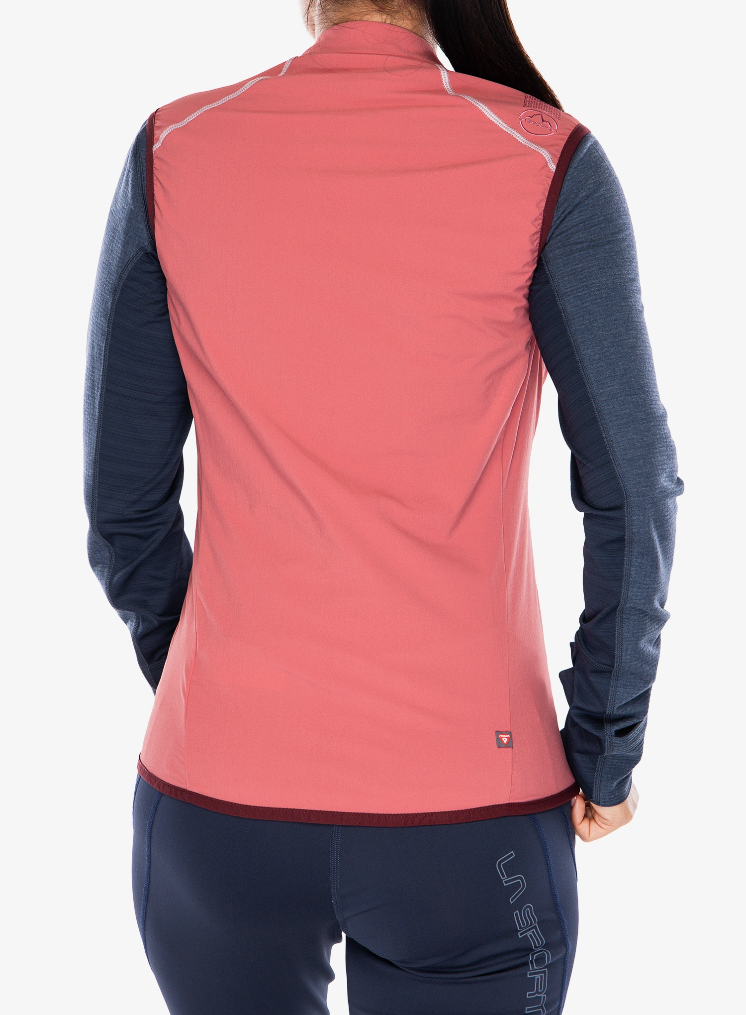 Дамски елек La Sportiva Alya Vest - rosebay/redwood