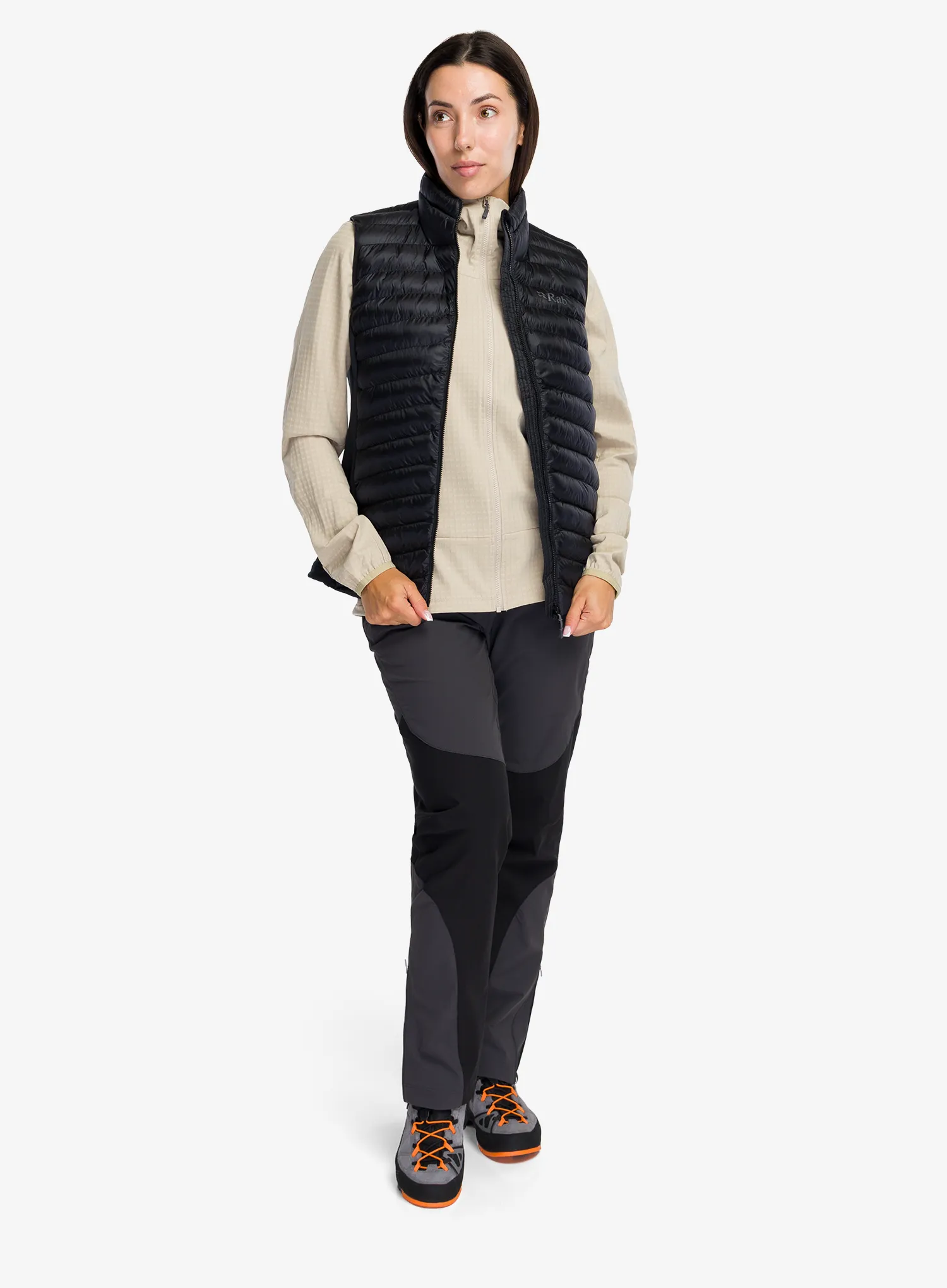 Дамски елек Rab Cirrus Flex Vest - black/black
