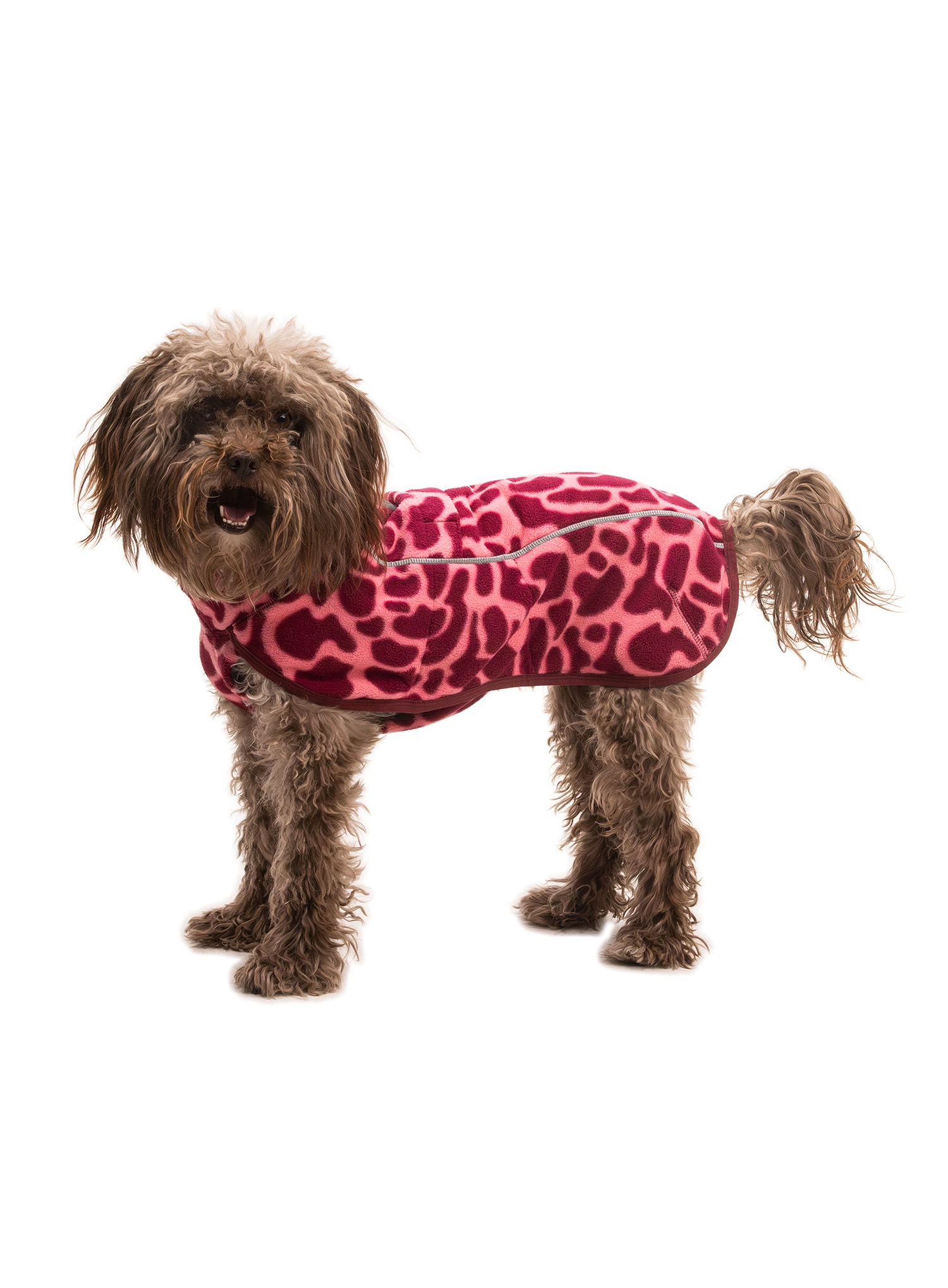 Жилетка за куче Ruffwear Climate Changer Fleece Vest - berry lava