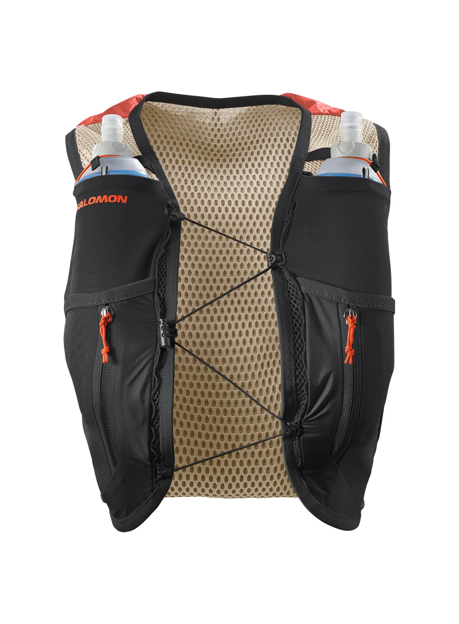 Дамски елек за бягане Salomon Active Skin 12 Set - emerglow/black