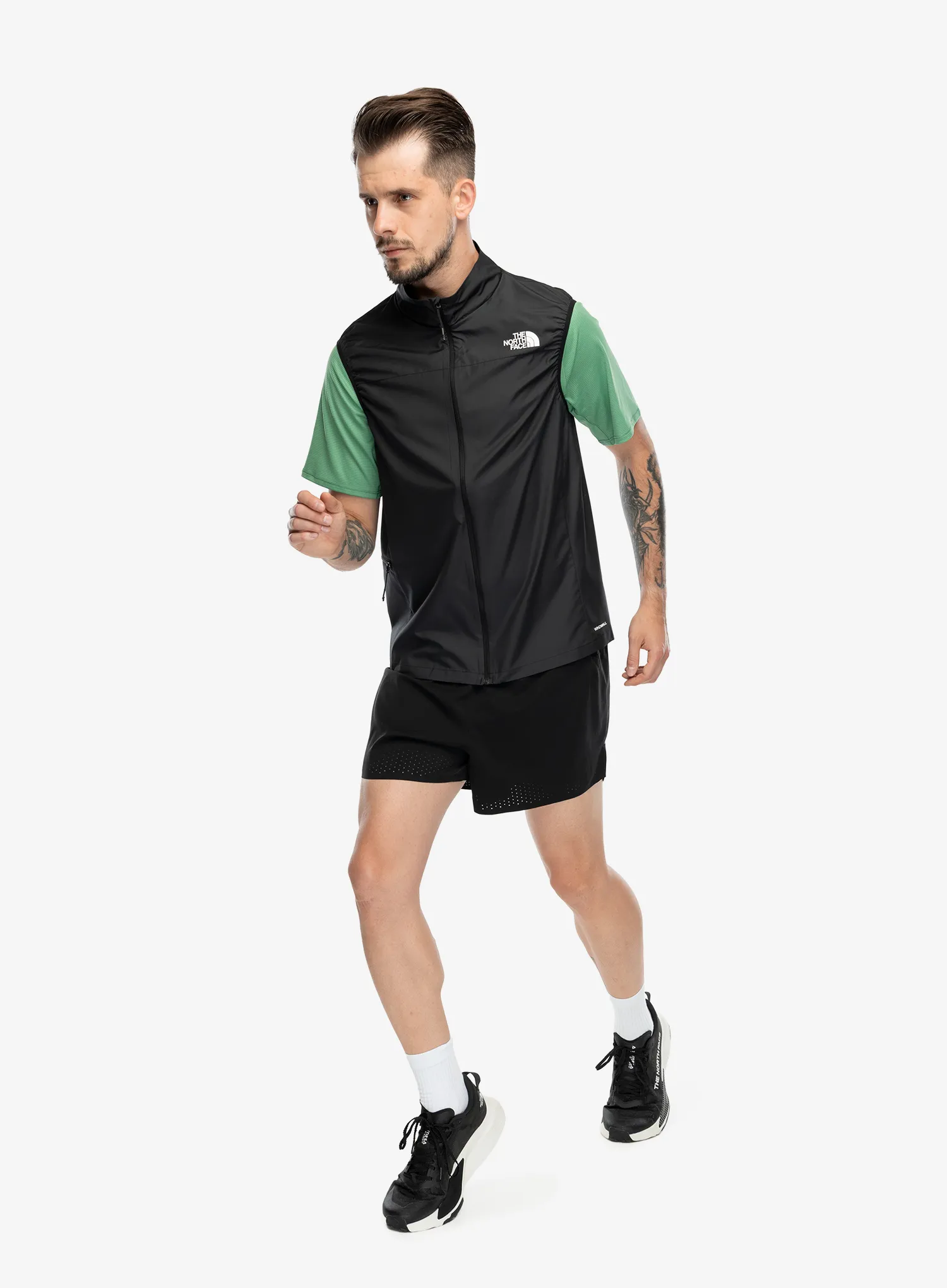 Елек за бягане The North Face Fontanales Wind Vest - tnf black