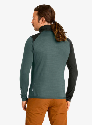 Елек Ortovox Fleece Grid Vest - dark arctic grey