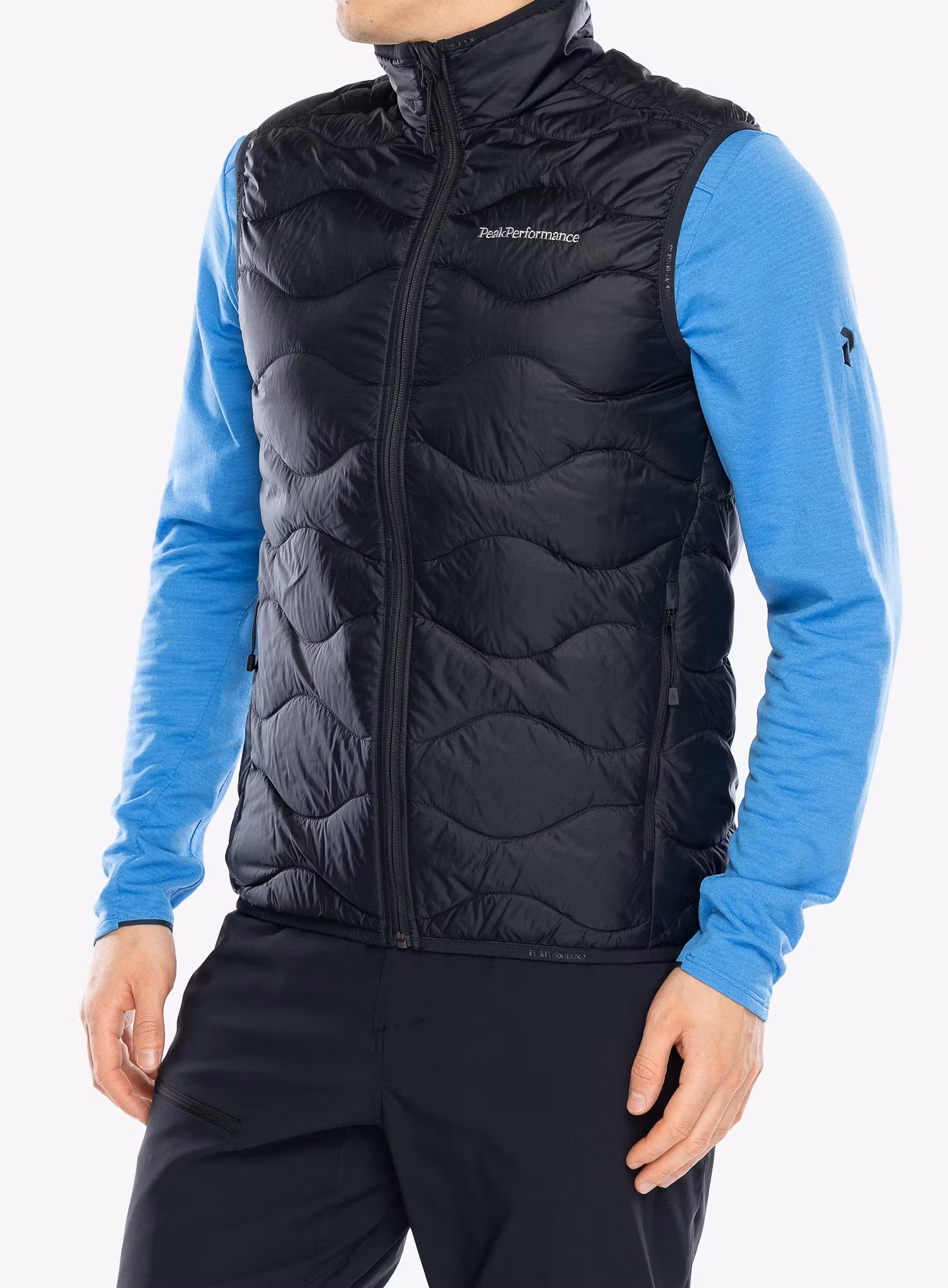 Пухен елек Peak Performance Helium Down Vest - black