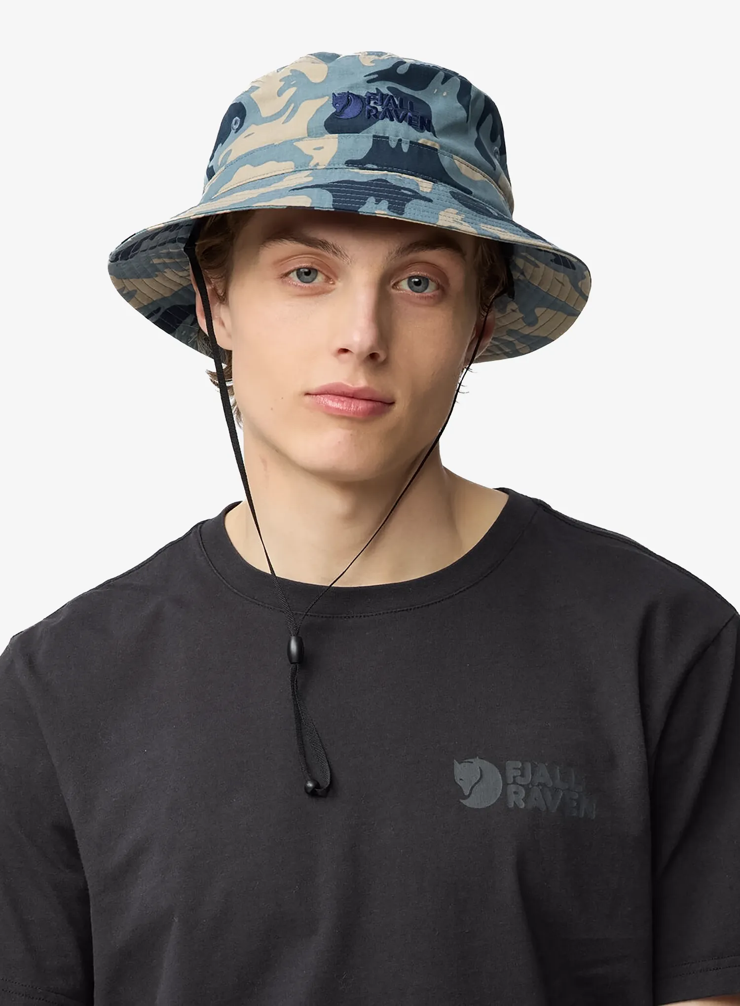 Шапка с периферия Fjallraven Vardag Bucket Hat - nimbus blue/fossil