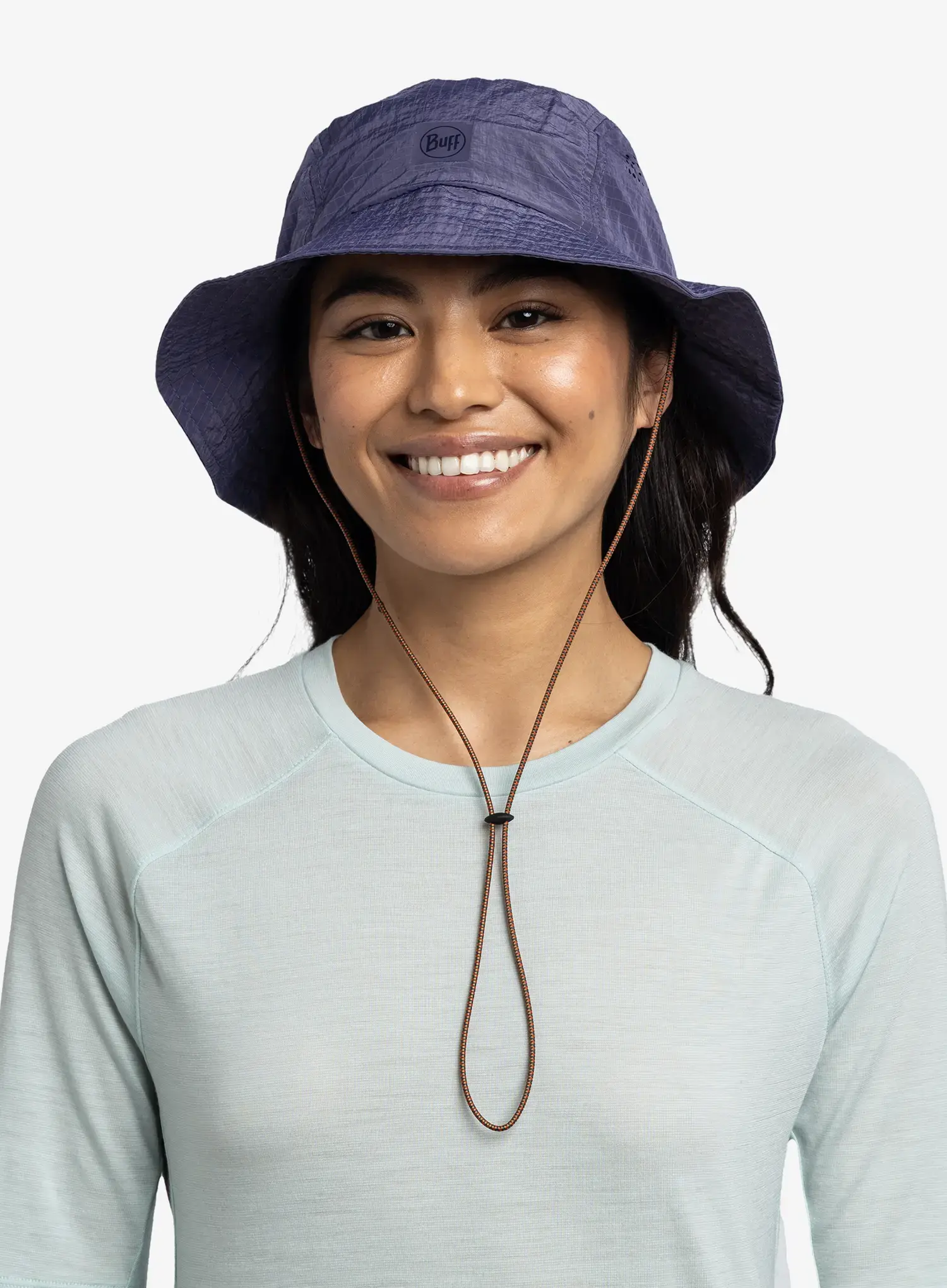Туристическа шапка Buff Go Bucket Hat - solid indigo