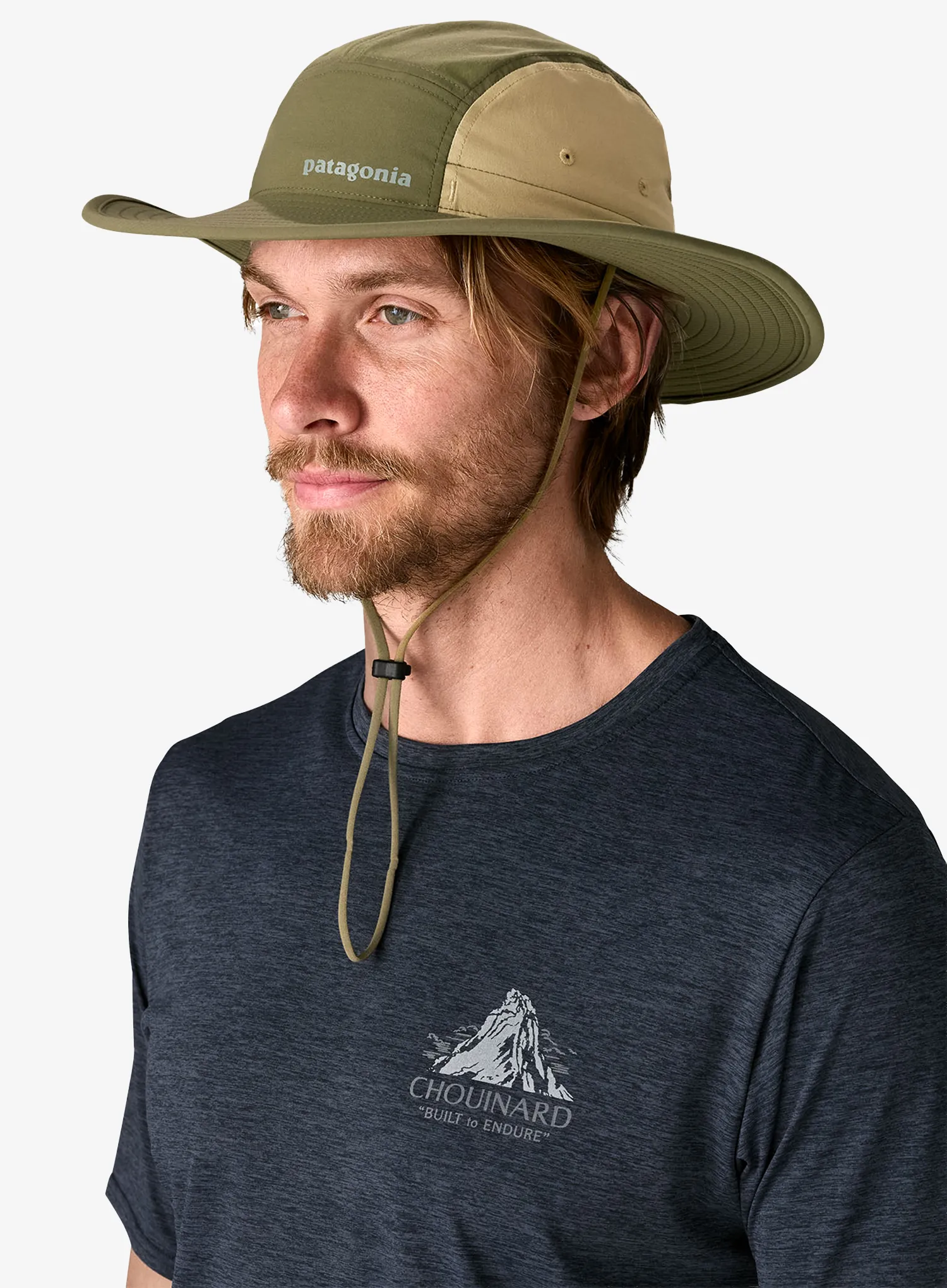 Туристическа шапка Patagonia Quandary Brimmer - tent green