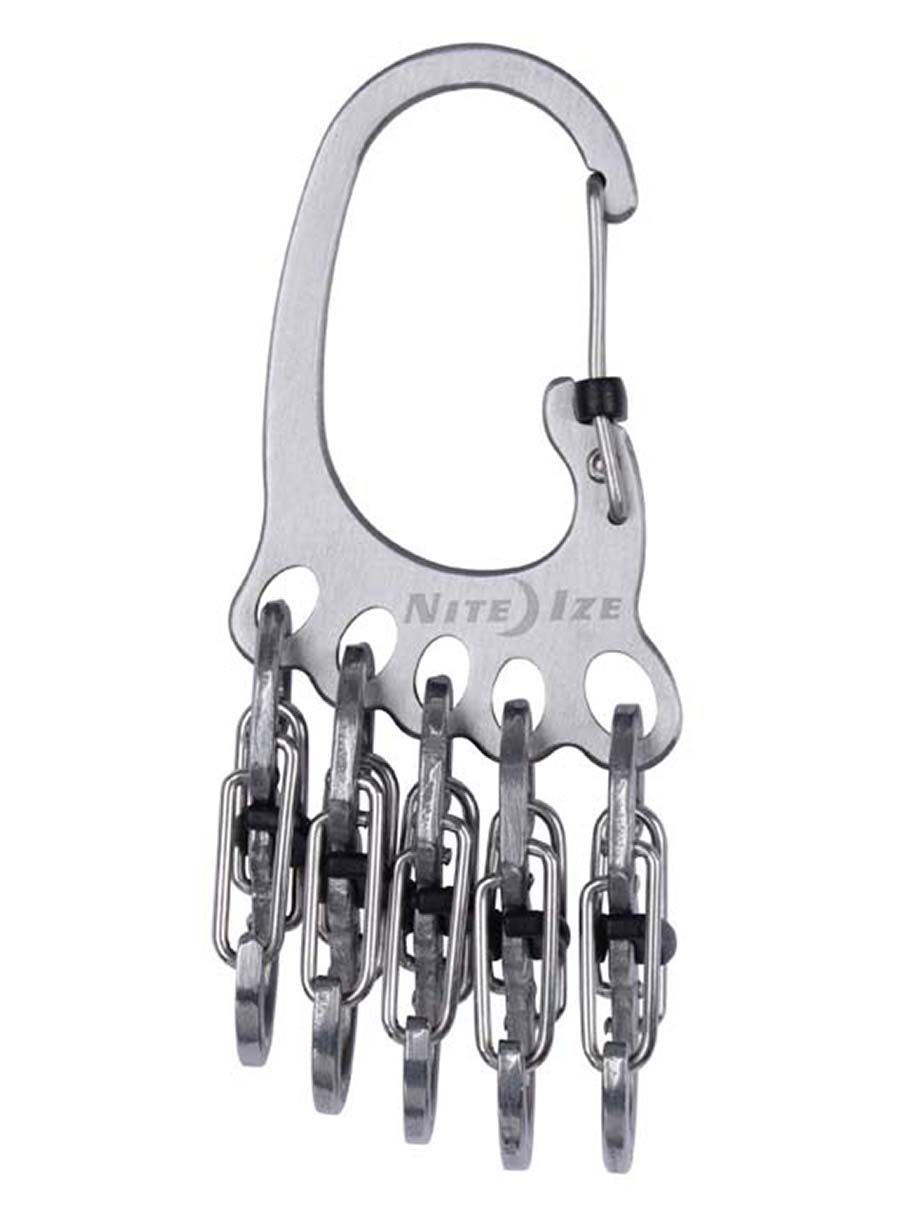 Карабинер Nite Ize BigFoot KeyRack Locker - steel