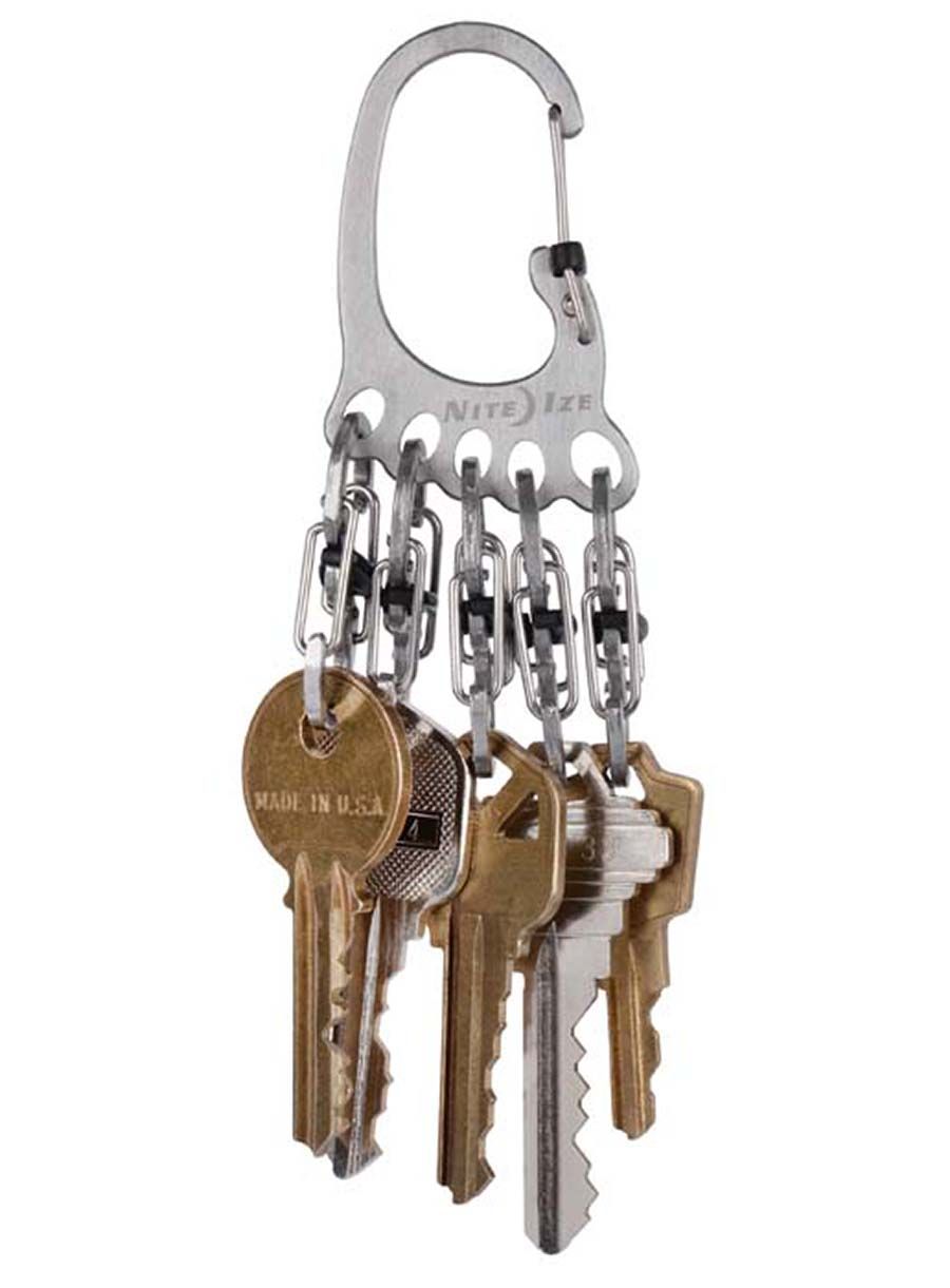 Карабинер Nite Ize BigFoot KeyRack Locker - steel