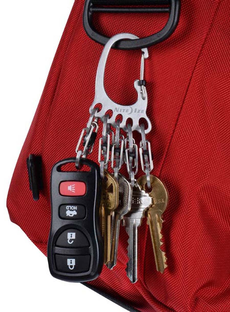 Карабинер Nite Ize BigFoot KeyRack Locker - steel