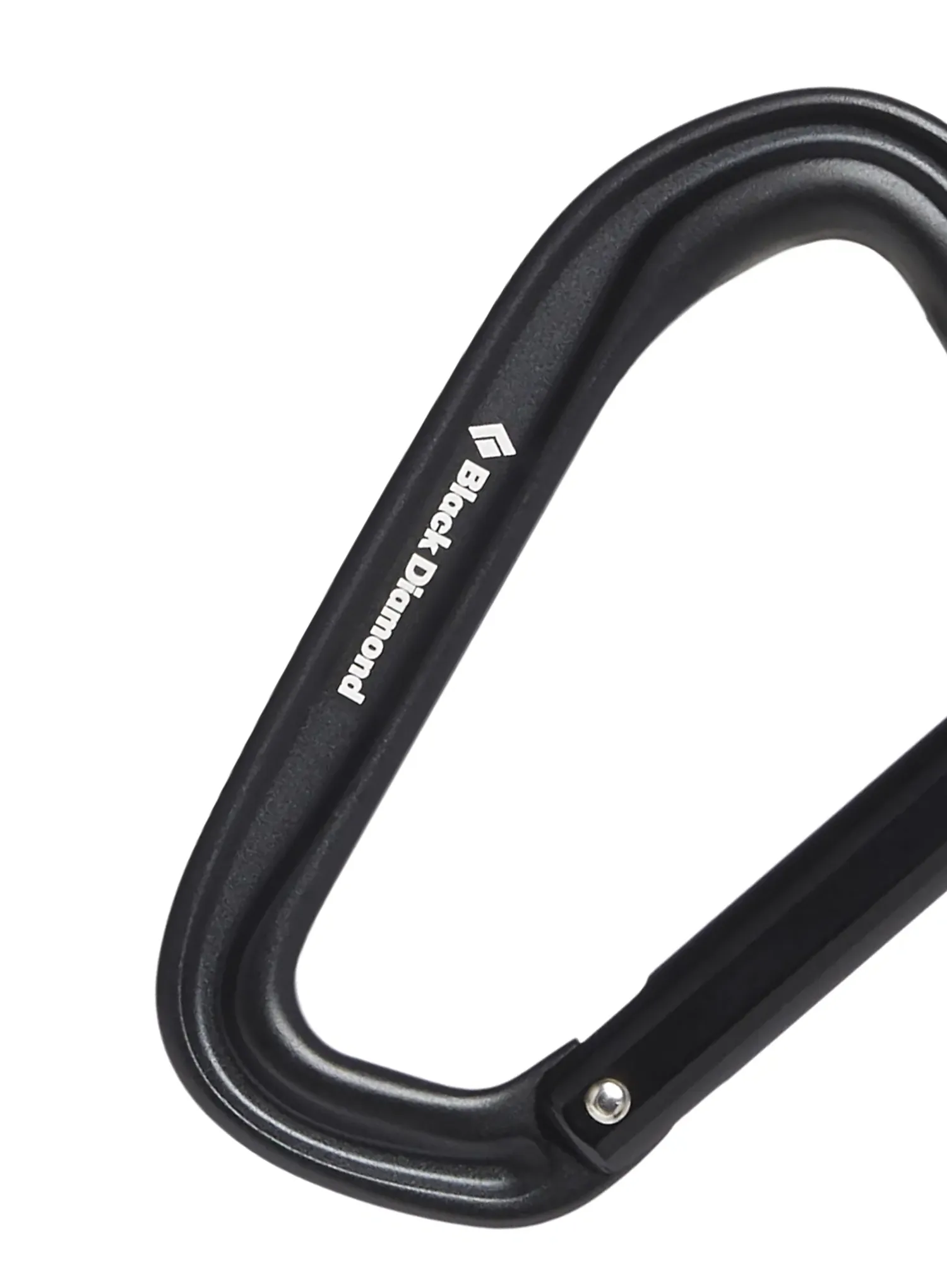 Катерачен карабинер Black Diamond HotForge Straight Gate - black