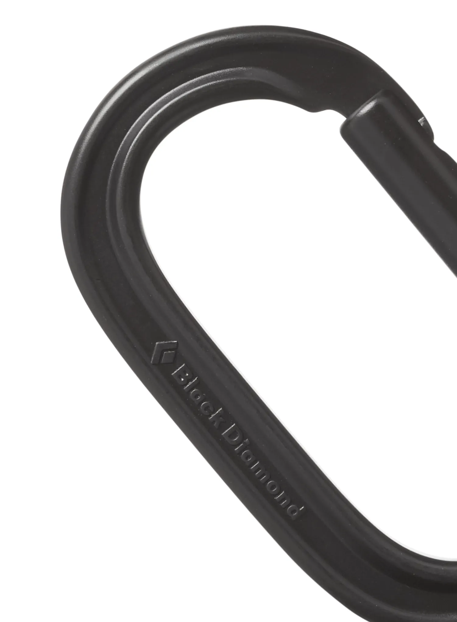 Карабинер Black Diamond Oval Keylock Carabiner - black