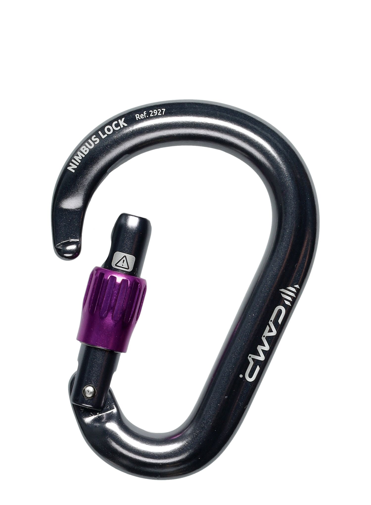 Катерачен карабинер Camp Nimbus Lock - gun metal/fuchsia