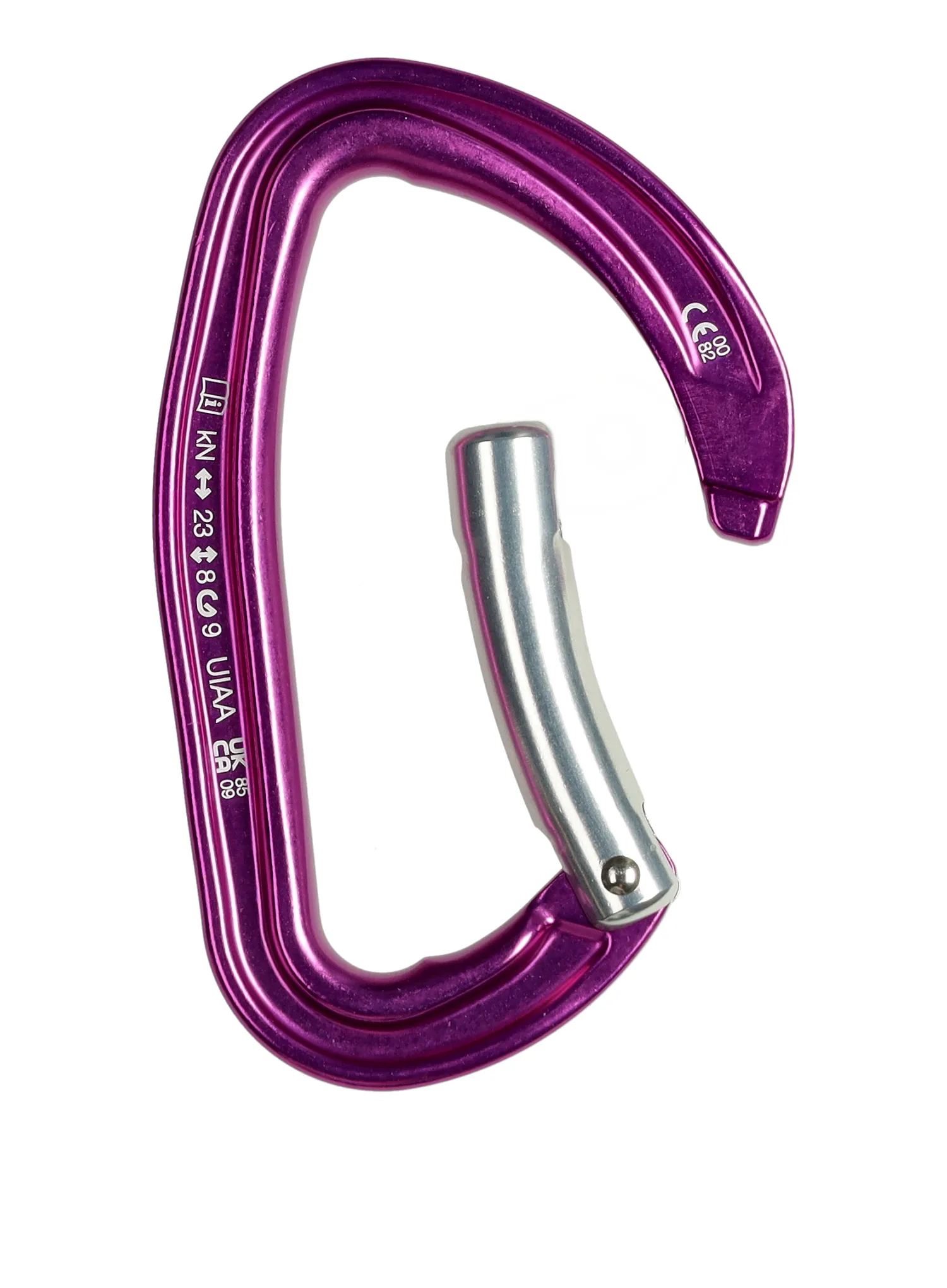Катерачен карабинер Petzl Djinn BG - violet