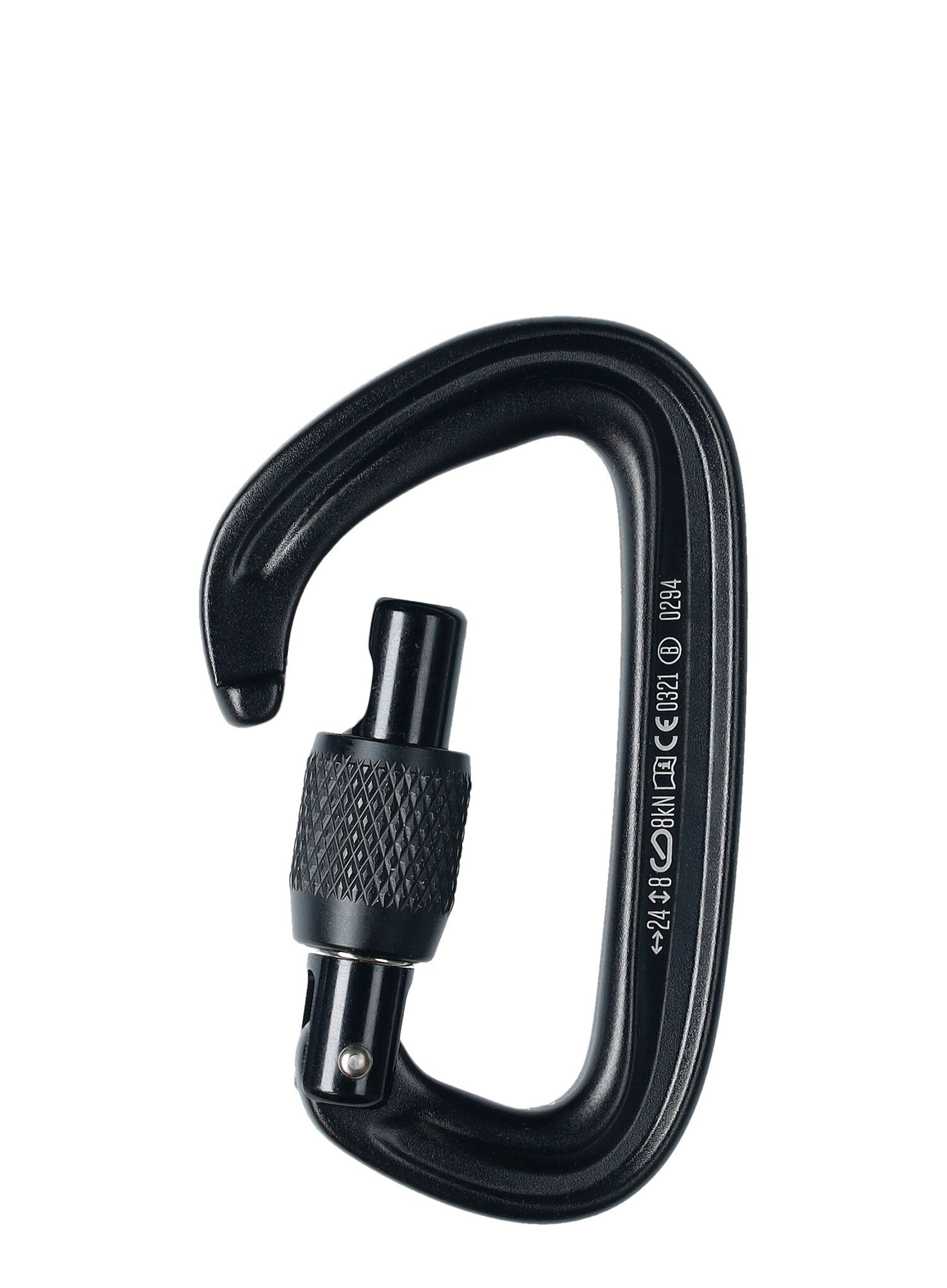 Катерачен карабинер Black Diamond LiteForge Screwgate - black