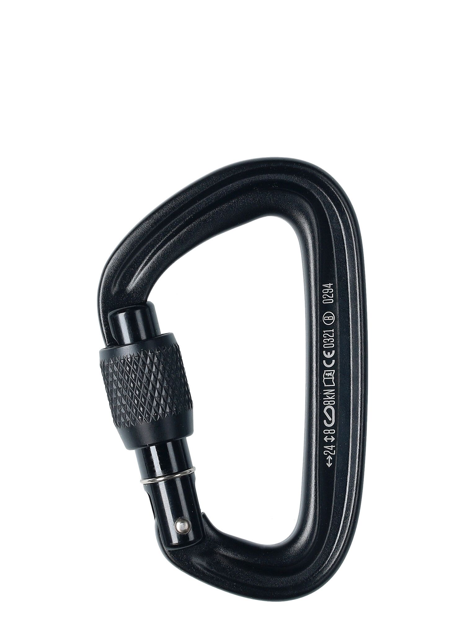 Катерачен карабинер Black Diamond LiteForge Screwgate - black
