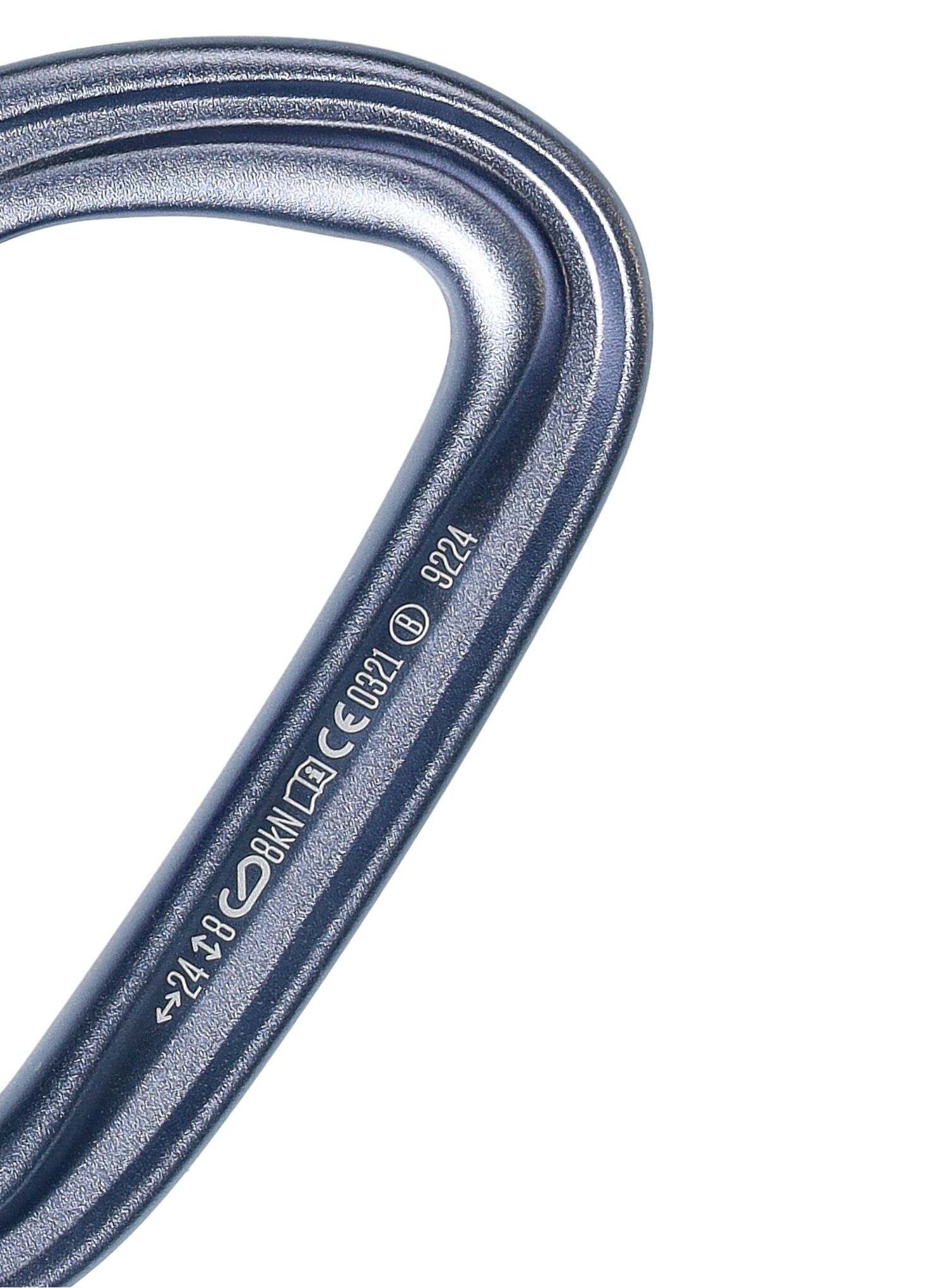 Катерачен карабинер Black Diamond LiteForge Screwgate - gray