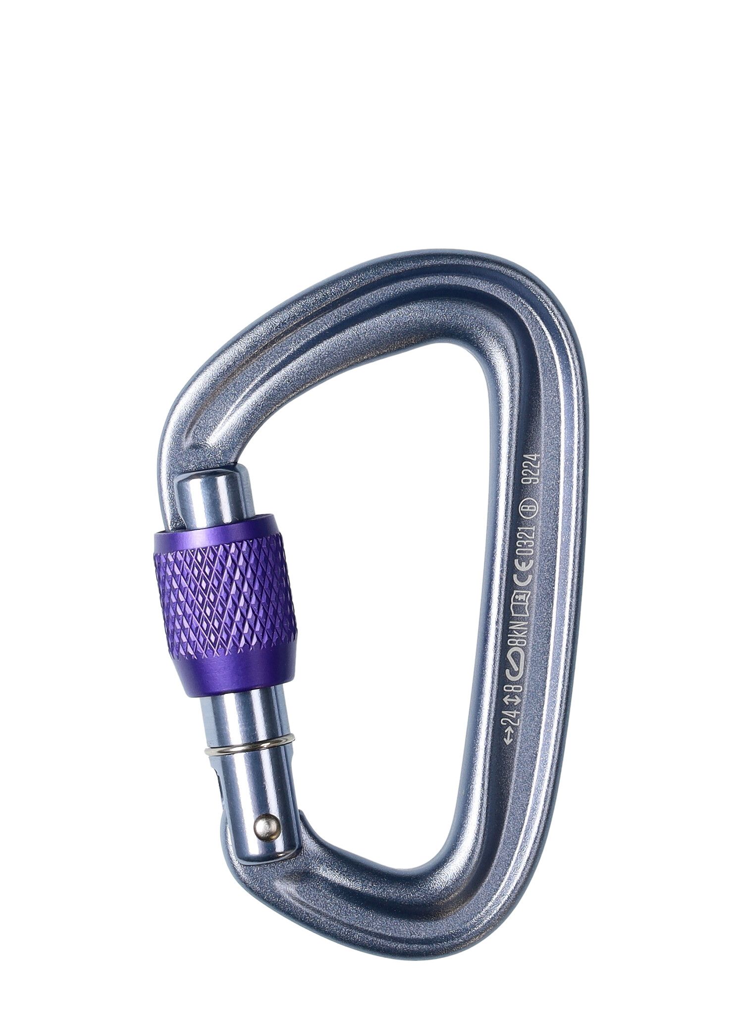 Катерачен карабинер Black Diamond LiteForge Screwgate - gray