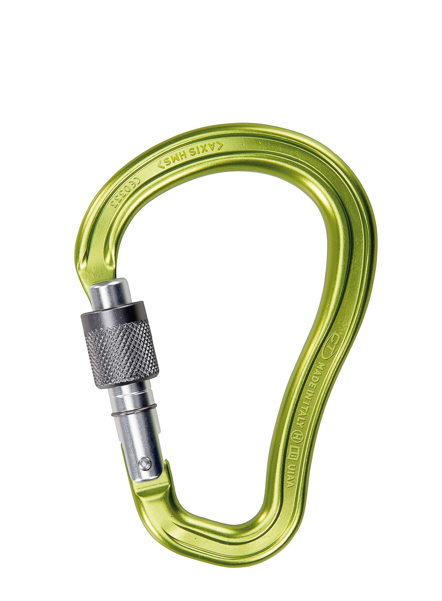 Катерачен карабинер Climbing Technology Axis HMS SG - green