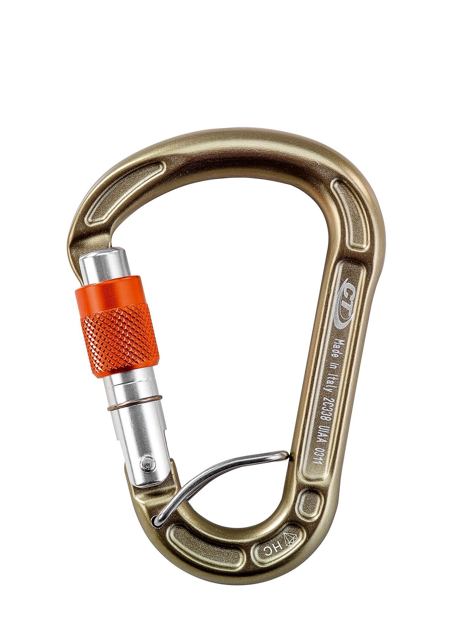 Катерачен карабинер Climbing Technology Concept HMS SGL Spring Bar HC - gold