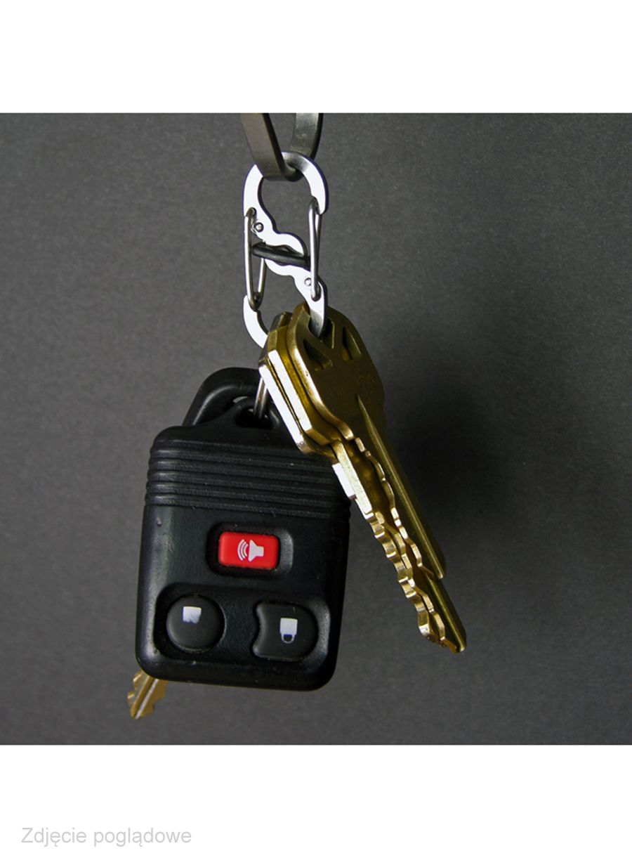 Карабинер за ключове Nite Ize S-Biner MicroLock 2Pack - black