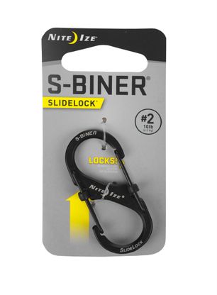 Карабинер за ключове Nite Ize S-Biner 2 Slide Lock - black