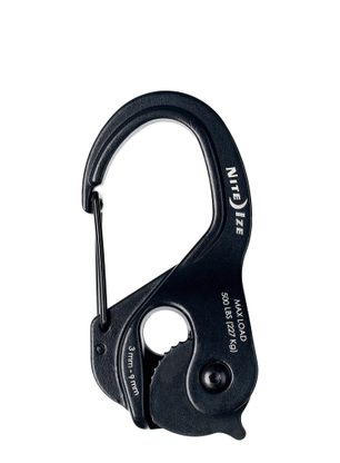 Карабинер за ключове Nite Ize CamJam XT Aluminum Rope Tightener - black