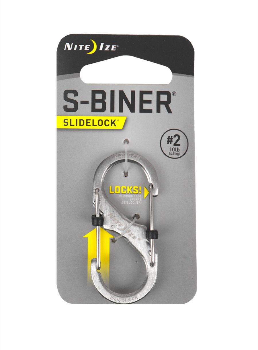 Карабинер Nite Ize S-Biner 2 Slide Lock - steel