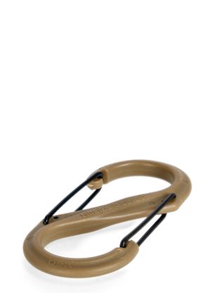 Карабинер за ключове Nite Ize S-Biner 4 Plastic Black Gate - coyote