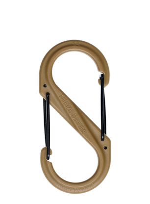 Карабинер за ключове Nite Ize S-Biner 4 Plastic Black Gate - coyote