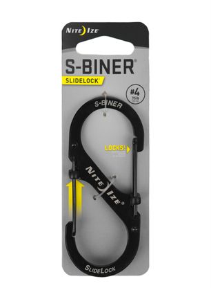 Карабинер Nite Ize S-Biner 4 Slide Lock - black