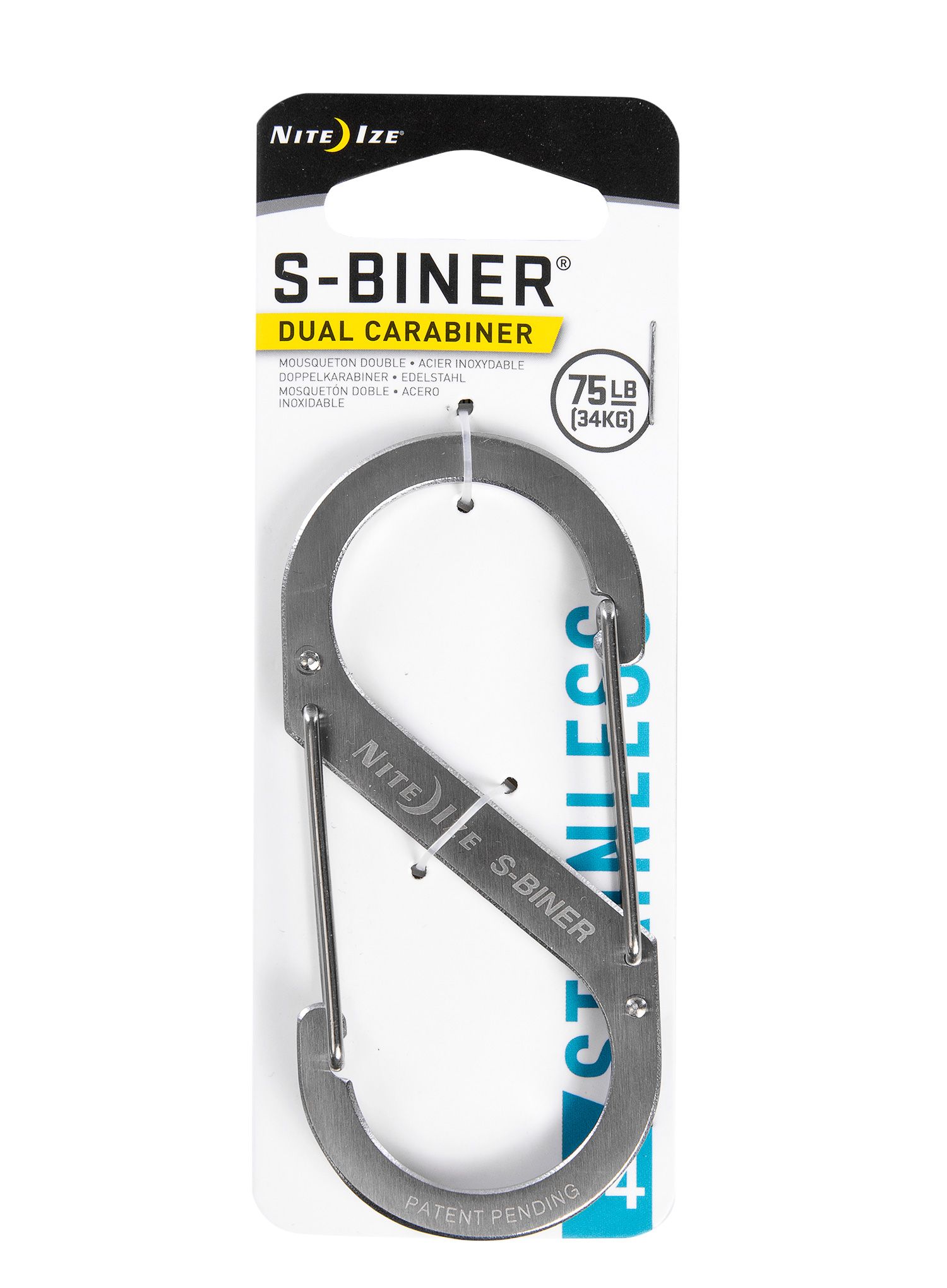 Карабинер за инвентар Nite Ize S-Biner 4 Dual Steel