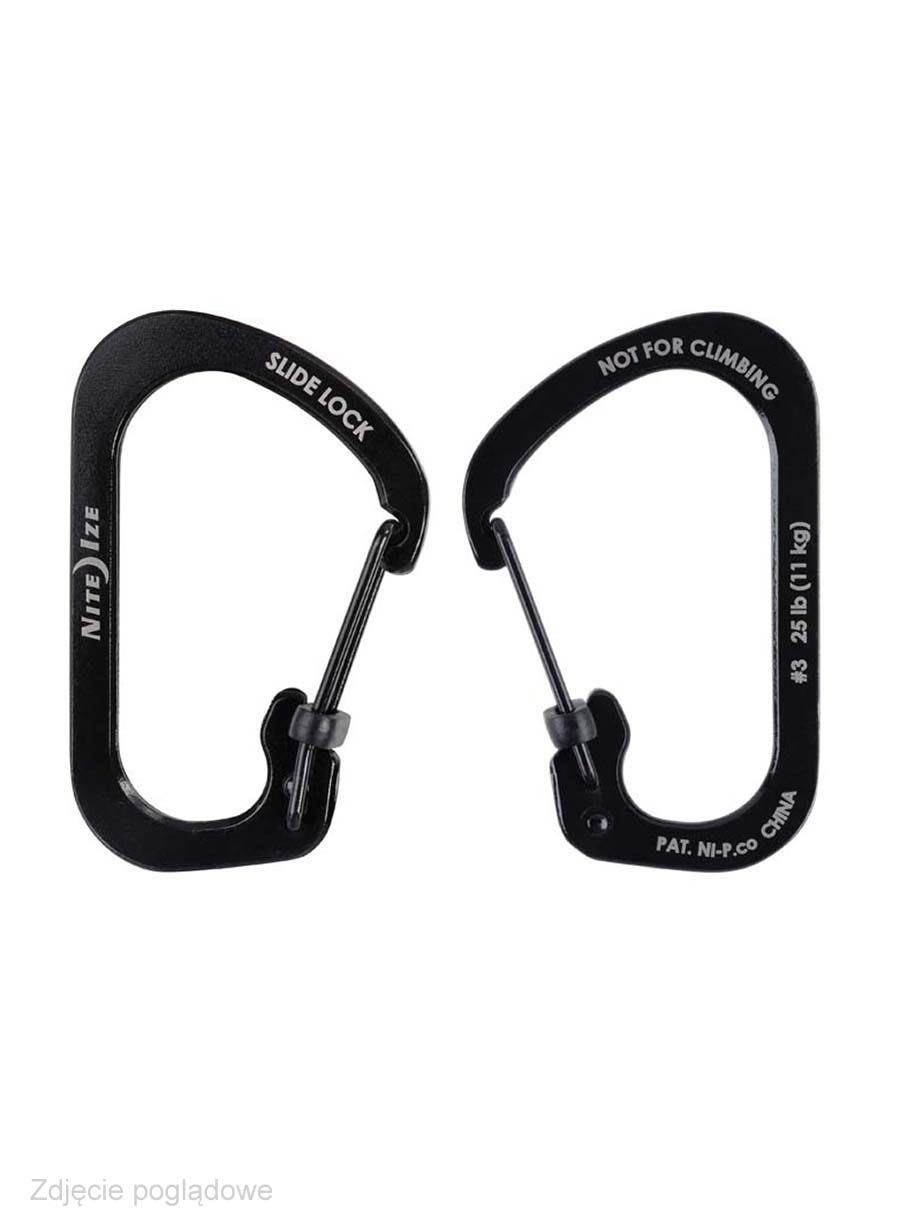 Карабинер за ключове Nite Ize SlideLock Carabiner 2 - black