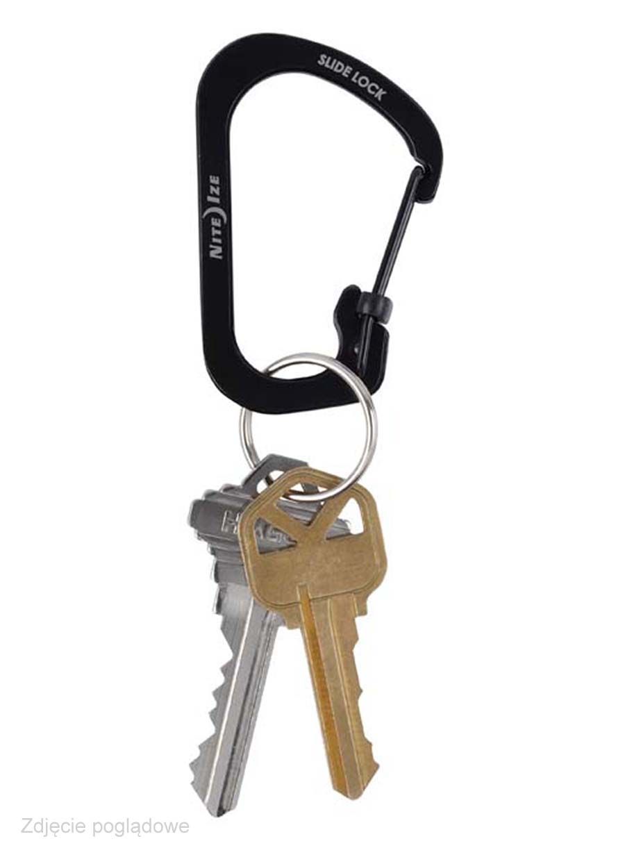 Карабинер за ключове Nite Ize SlideLock Carabiner 2 - black