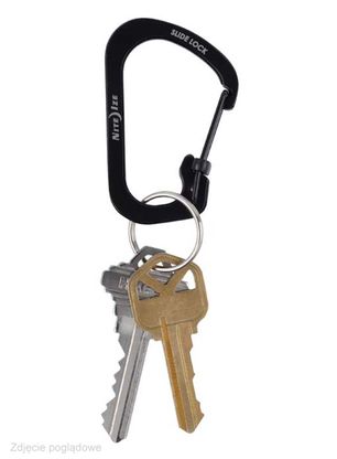 Карабинер за ключове Nite Ize SlideLock Carabiner 2 - black
