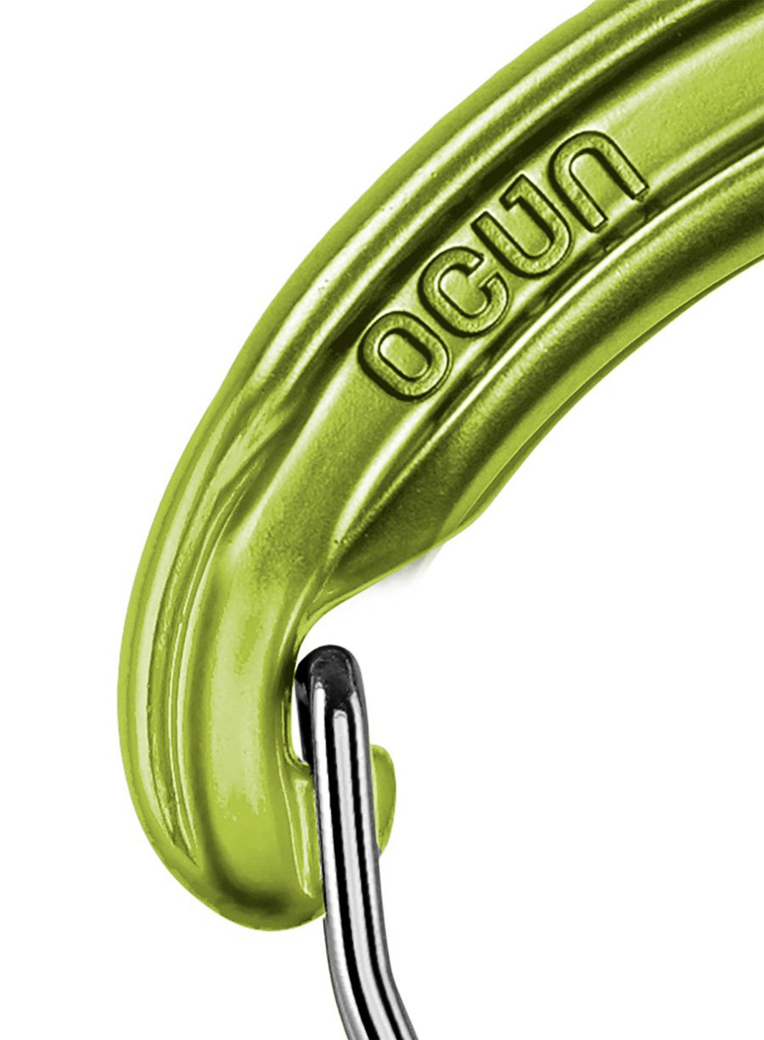 Катерачен карабинер Ocun Hawk Wire - green