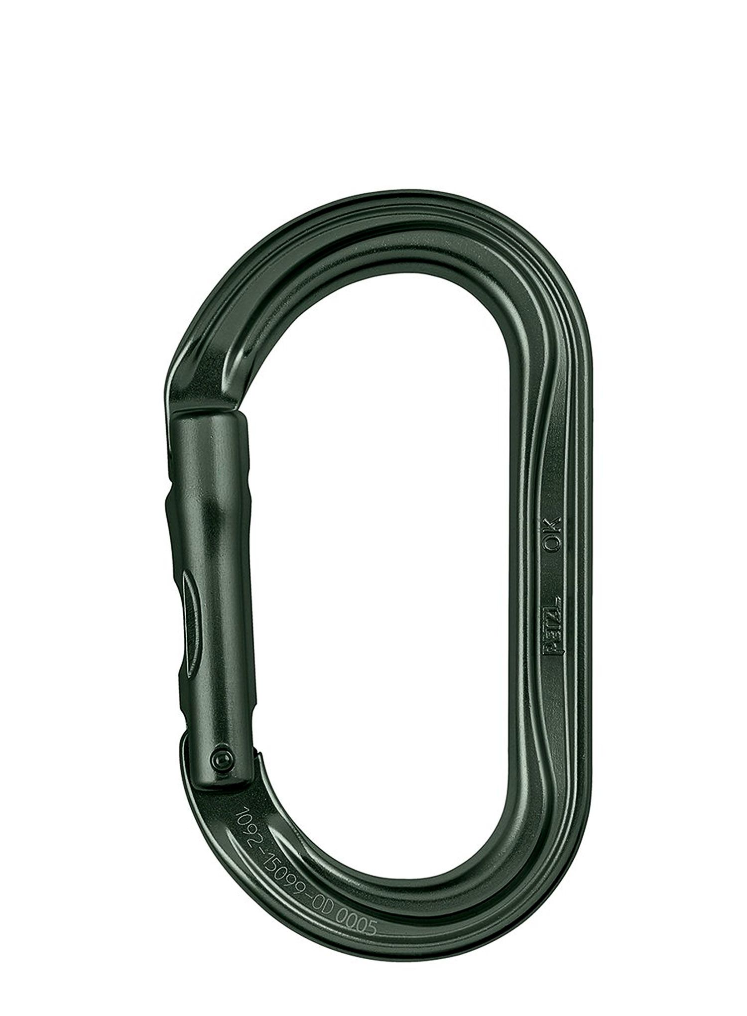 Катерачен карабинер Petzl OK - green