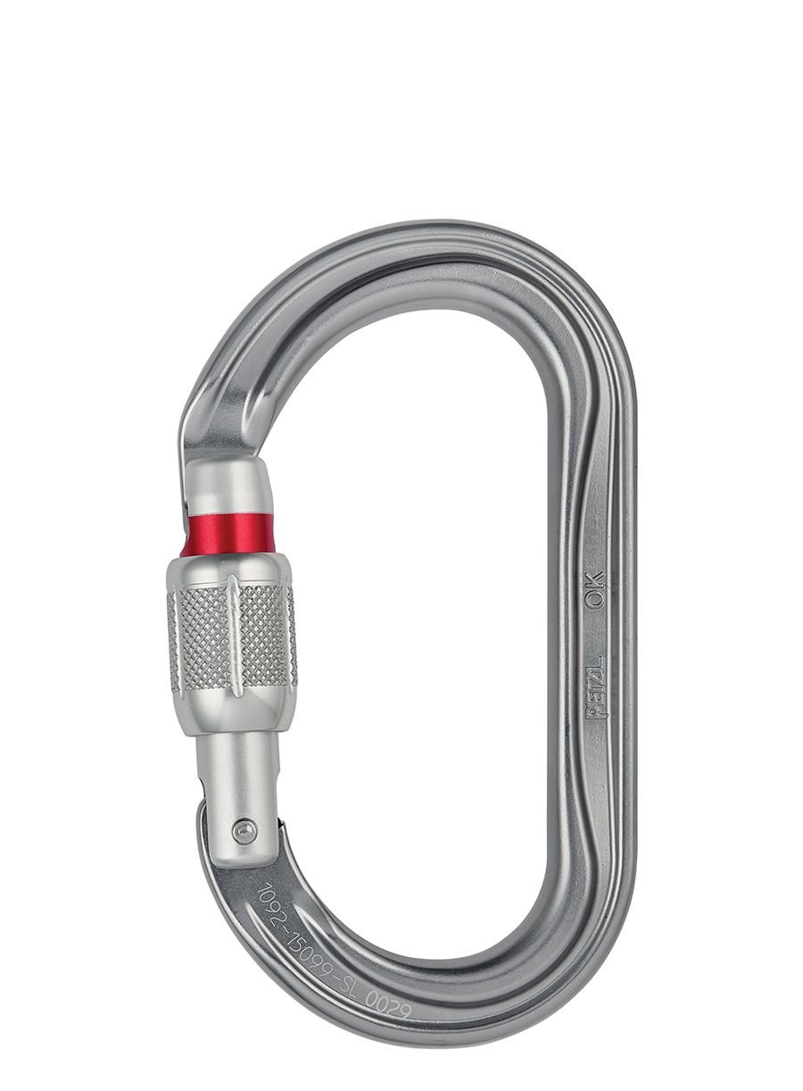 Катерачен карабинер Petzl OK Screw-Lock