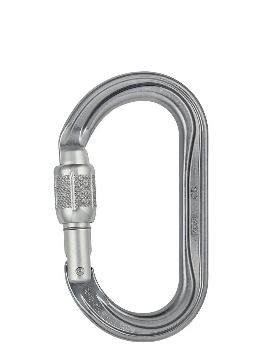 Катерачен карабинер Petzl OK Screw-Lock