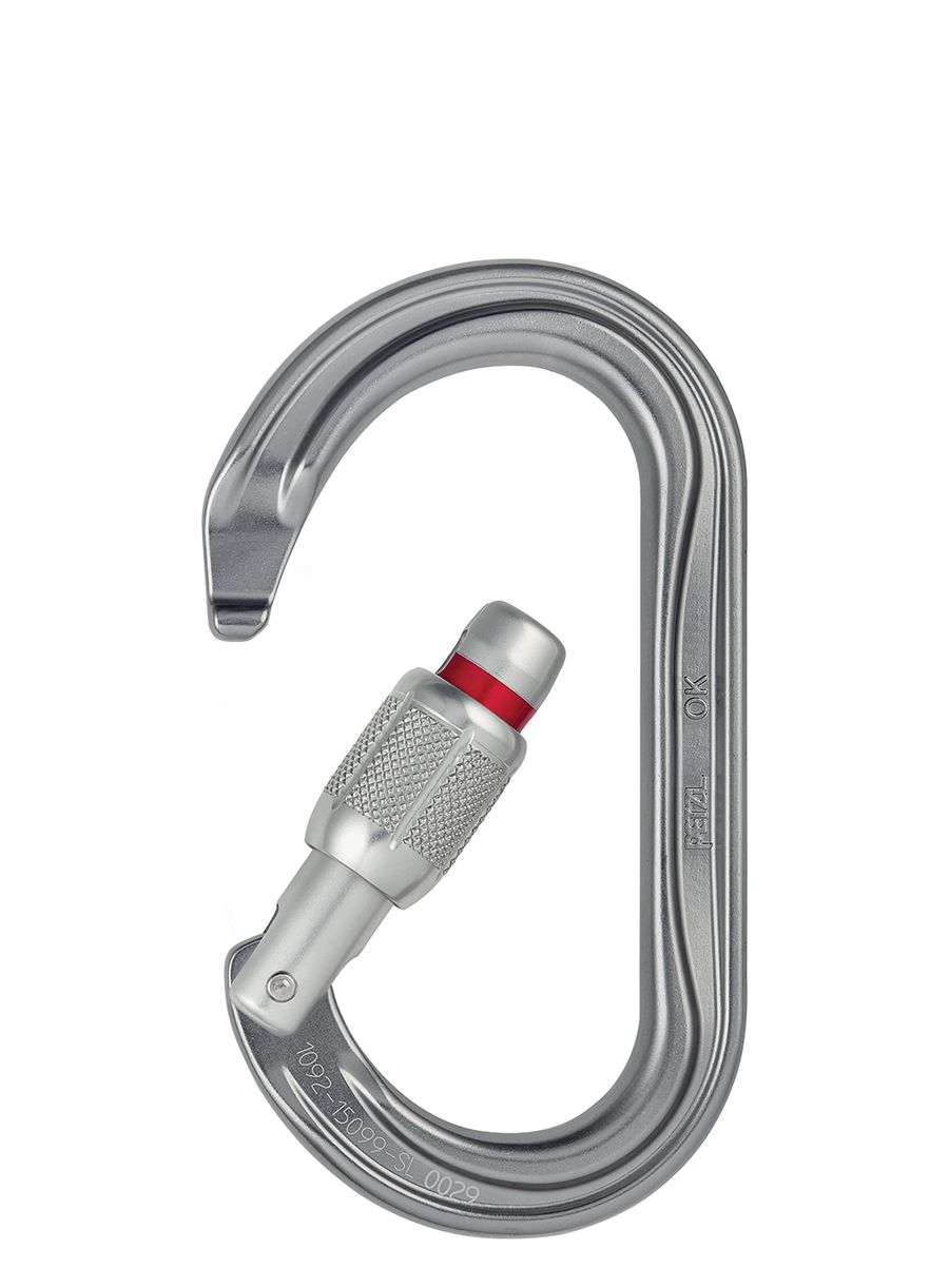 Катерачен карабинер Petzl OK Screw-Lock