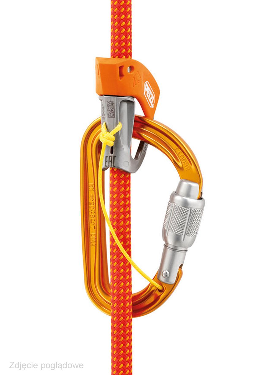 Катерачен карабинер Petzl SmD Screw-Lock - orange