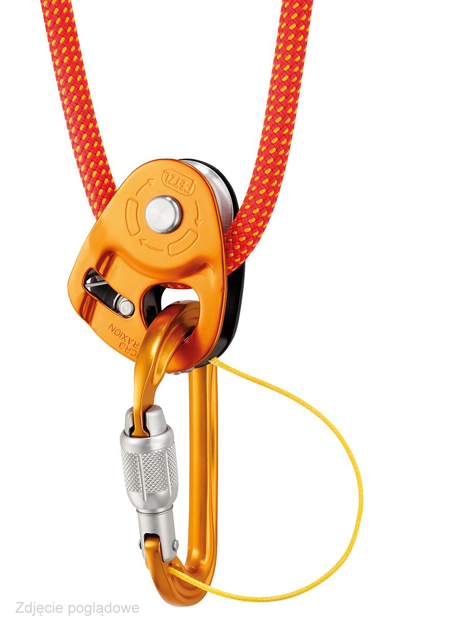 Катерачен карабинер Petzl SmD Screw-Lock - orange