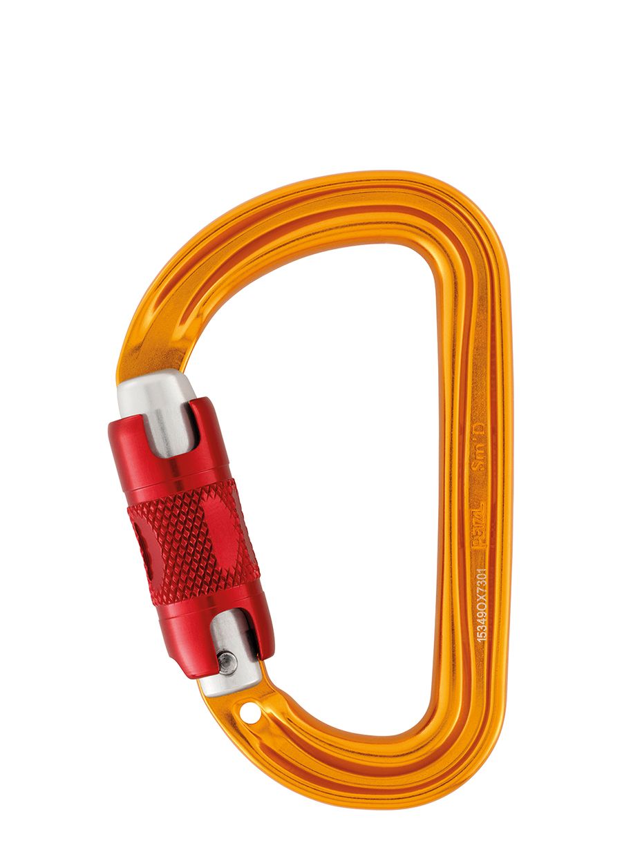 Катерачен карабинер Petzl SmD Twist-Lock