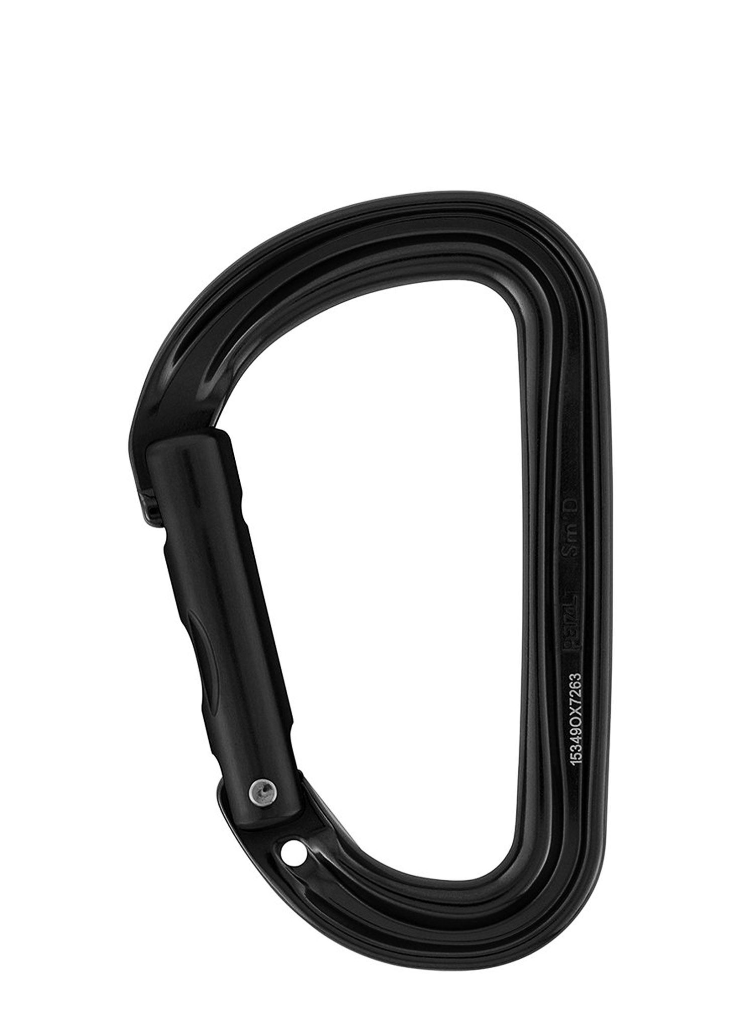 Катерачен карабинер Petzl SmD Wall - black