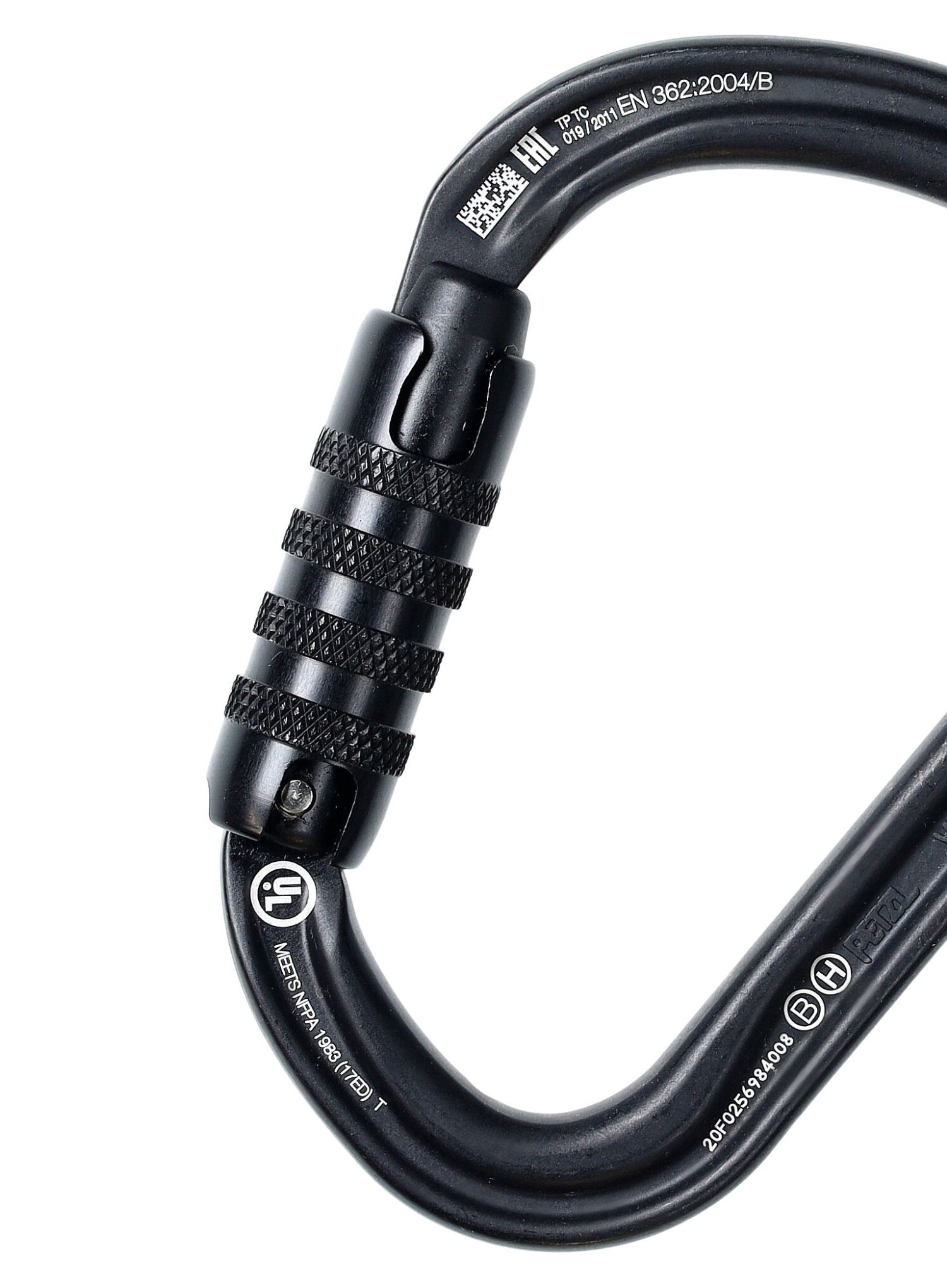 Катерачен карабинер Petzl William Triact-Lock - black