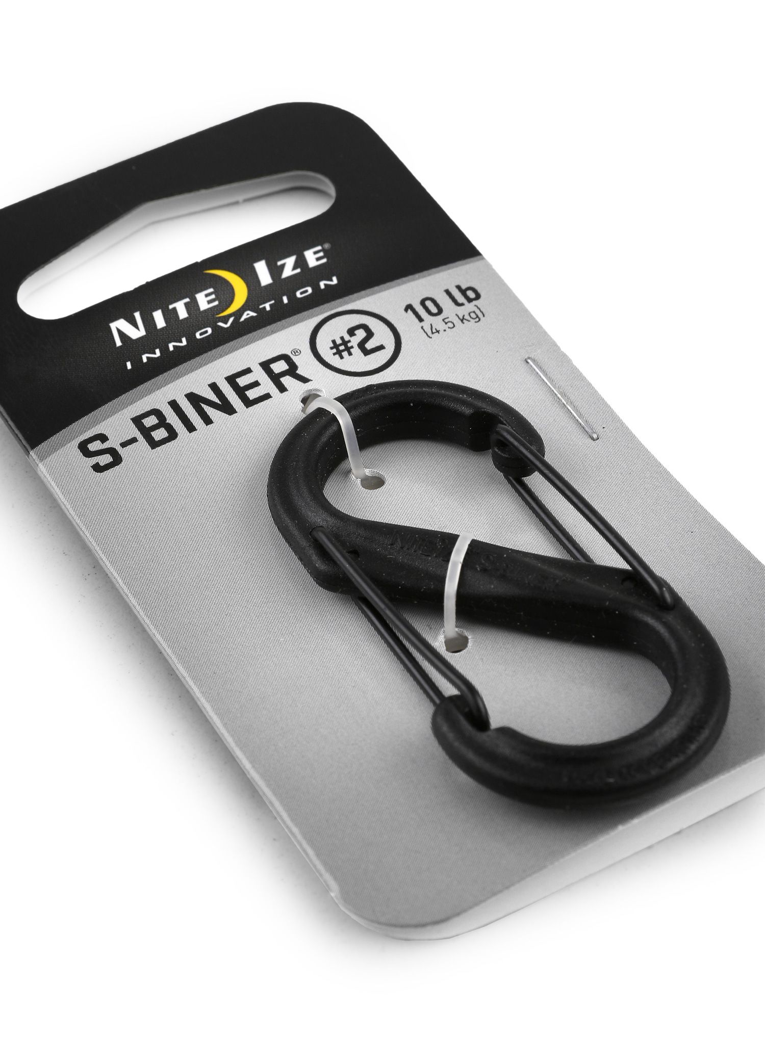 Карабинер за ключове Nite Ize S-Biner 2 Plastic Gate - black