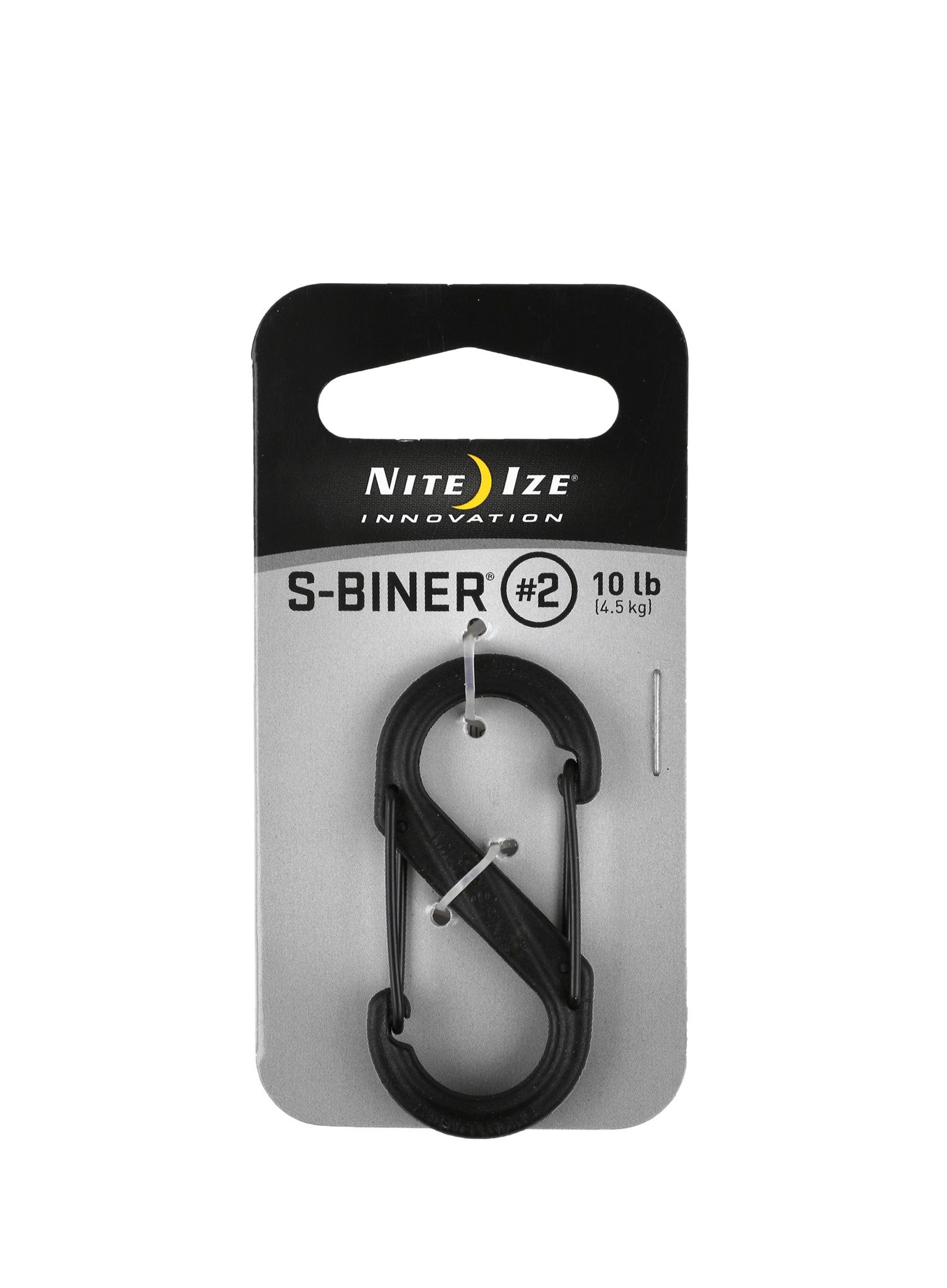 Карабинер за ключове Nite Ize S-Biner 2 Plastic Gate - black