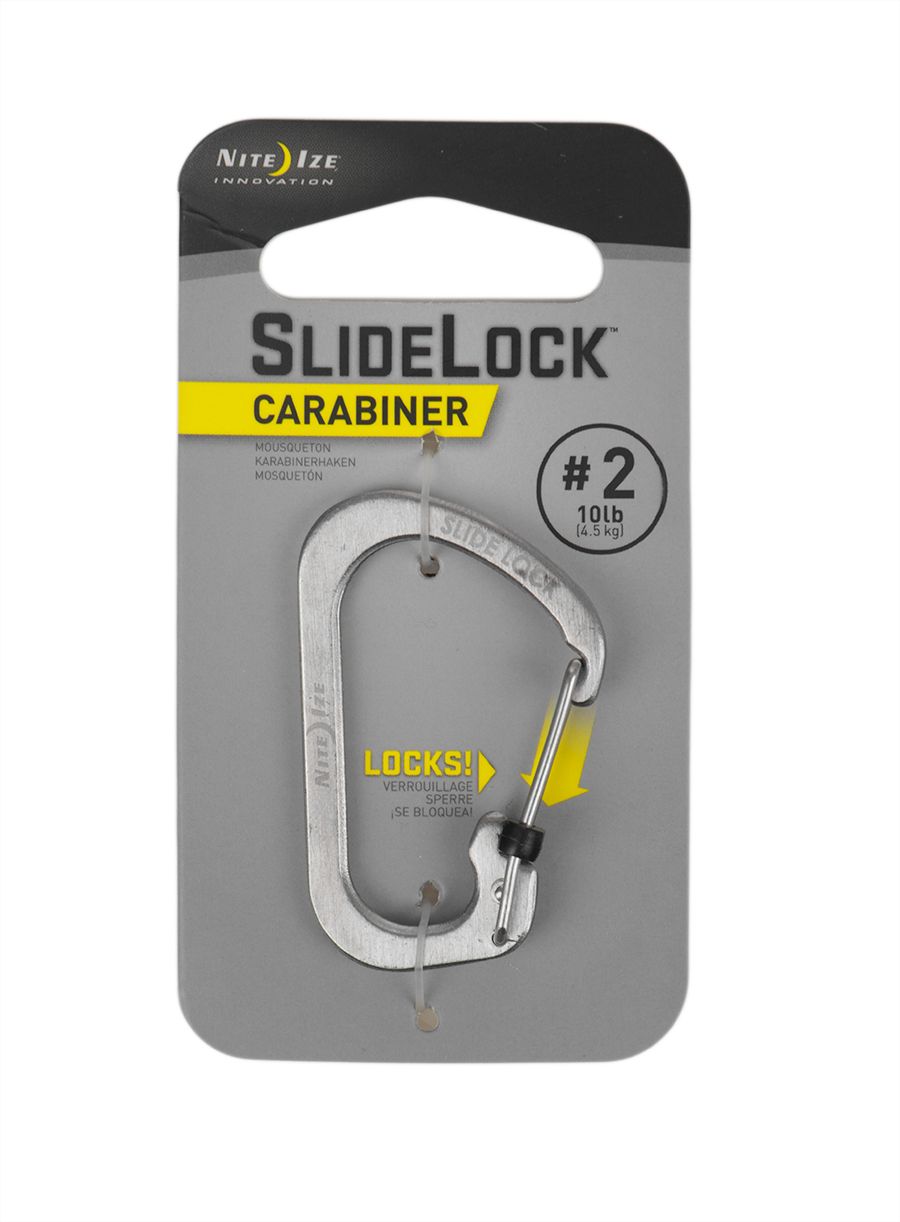Карабинер за ключове Nite Ize SlideLock Carabiner 2 - steel