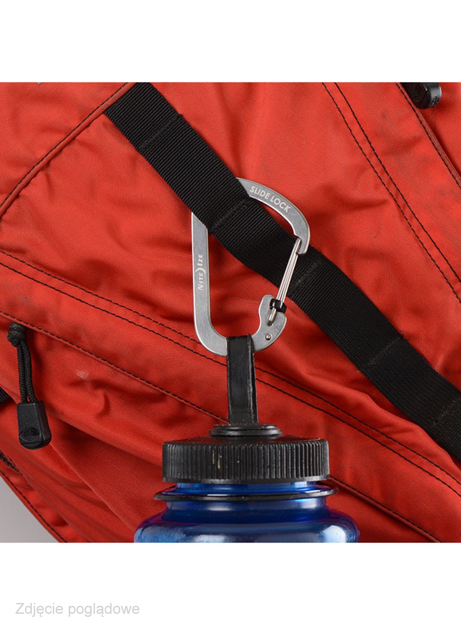 Карабинер за ключове Nite Ize SlideLock Carabiner 2 - steel