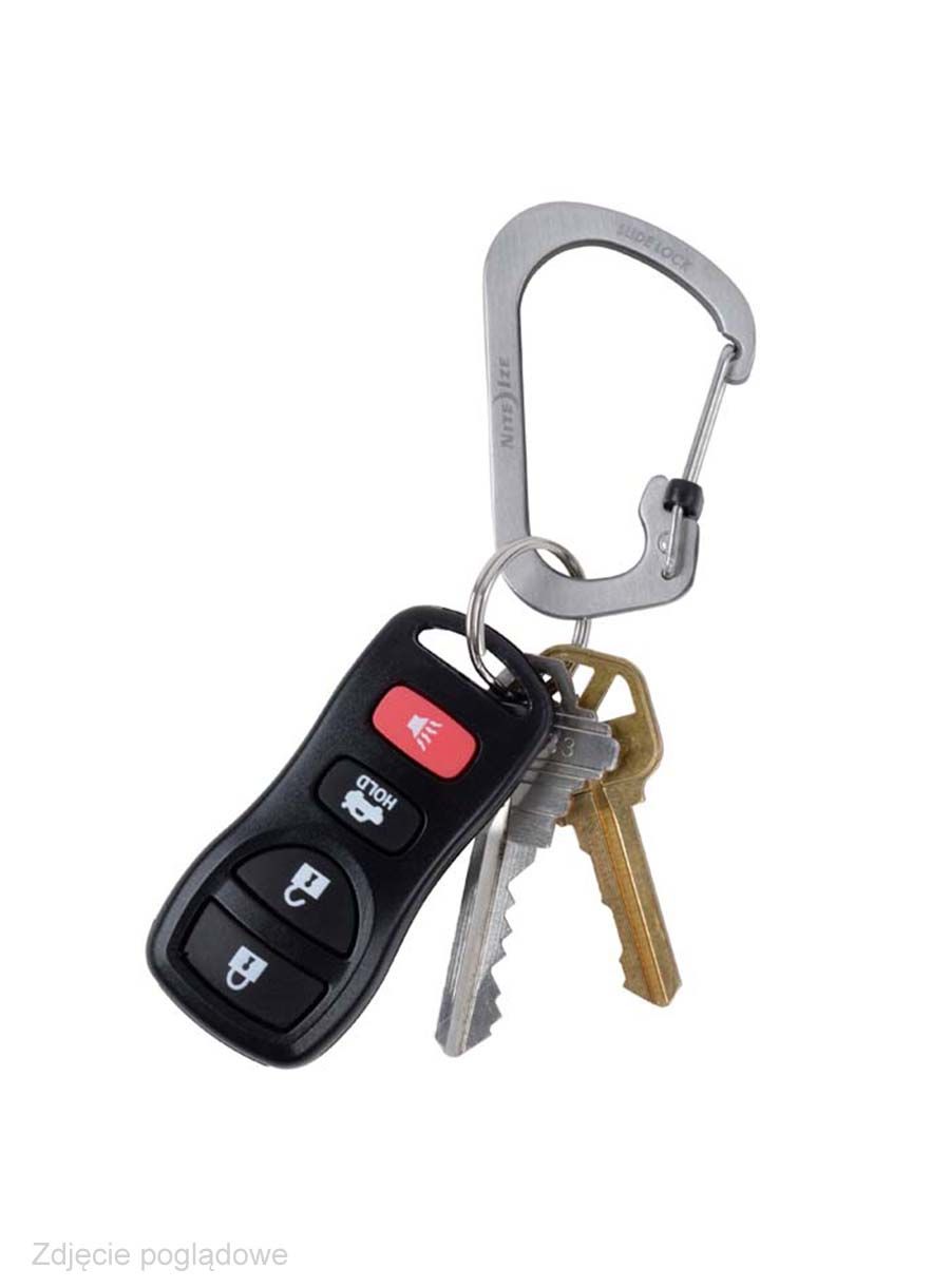 Карабинер за ключове Nite Ize SlideLock Carabiner 2 - steel